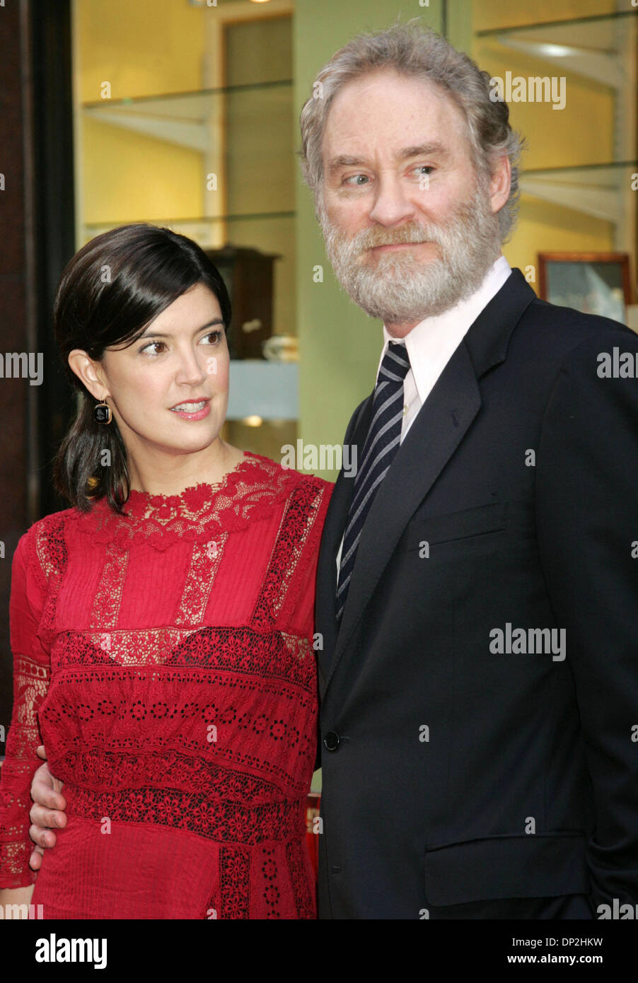 Jun 04, 2006; New York, NY, USA; Actress PHOEBE CATES And KEVIN KLINE