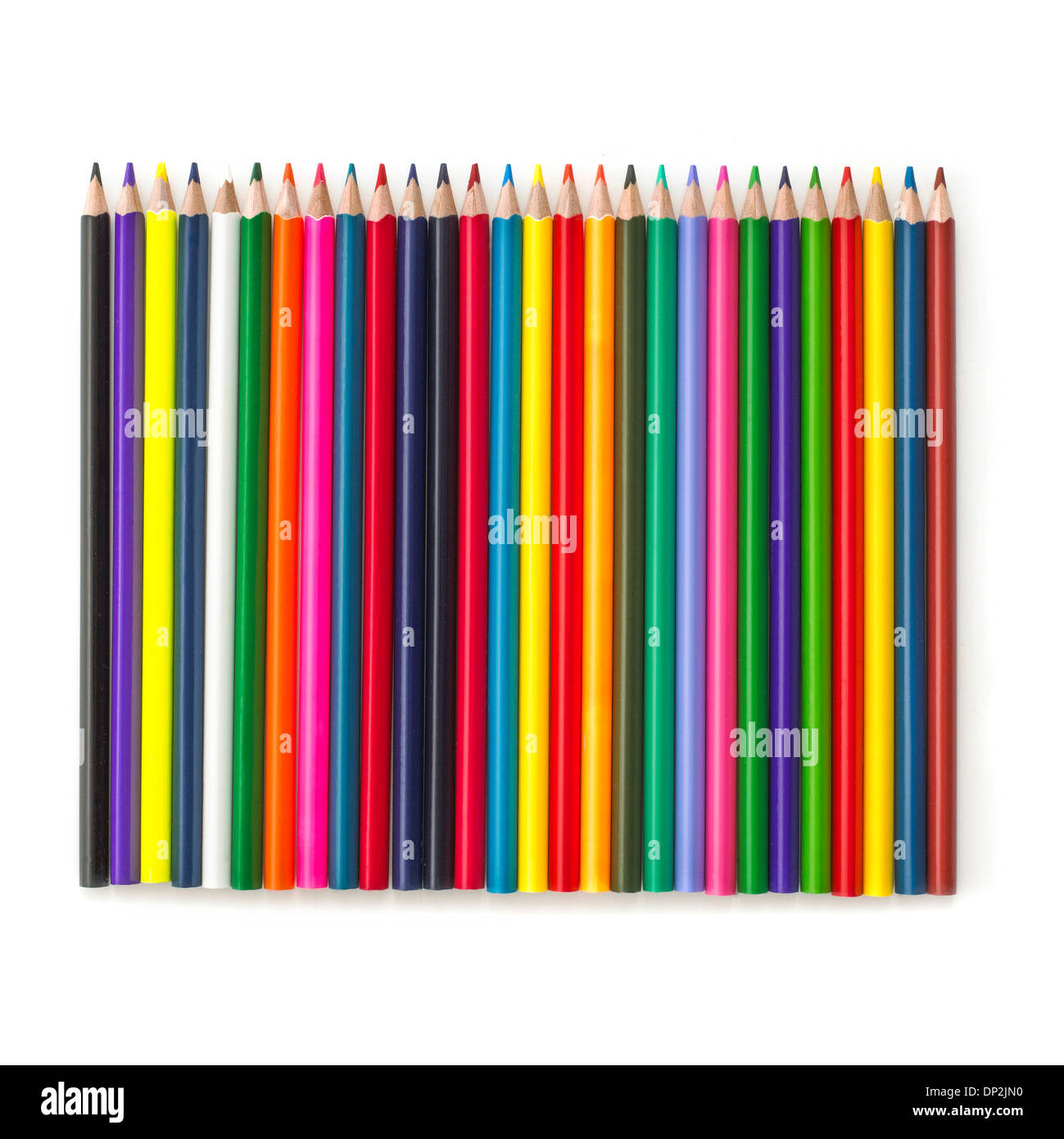 Colouring pencils Stock Photo