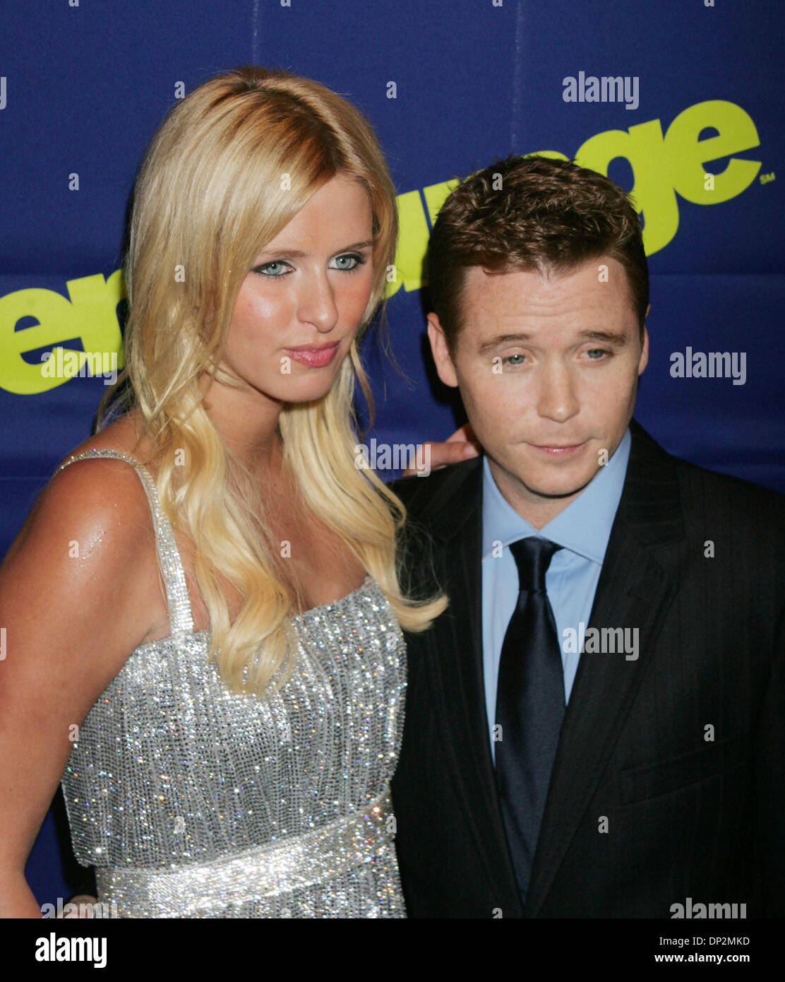 Jun 07, 2006; New York, NY, USA; Socialite NICKY HILTON  and actor KEVIN CONNOLLY at the arrivals for the 3rd season New York  premiere of HBO's 'Entourage' held at the Skirball Center for the Performing Arts at New York University. Mandatory Credit: Photo by Nancy Kaszerman/ZUMA Press. (©) Copyright 2006 by Nancy Kaszerman Stock Photo