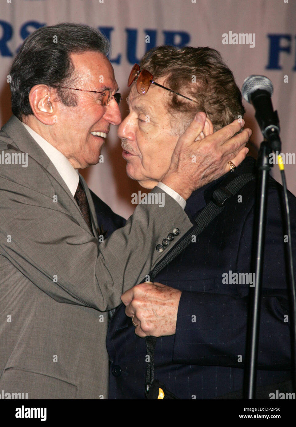 Jun 09, 2006; New York, NY, USA; Comedians NORM CROSBY and JERRY