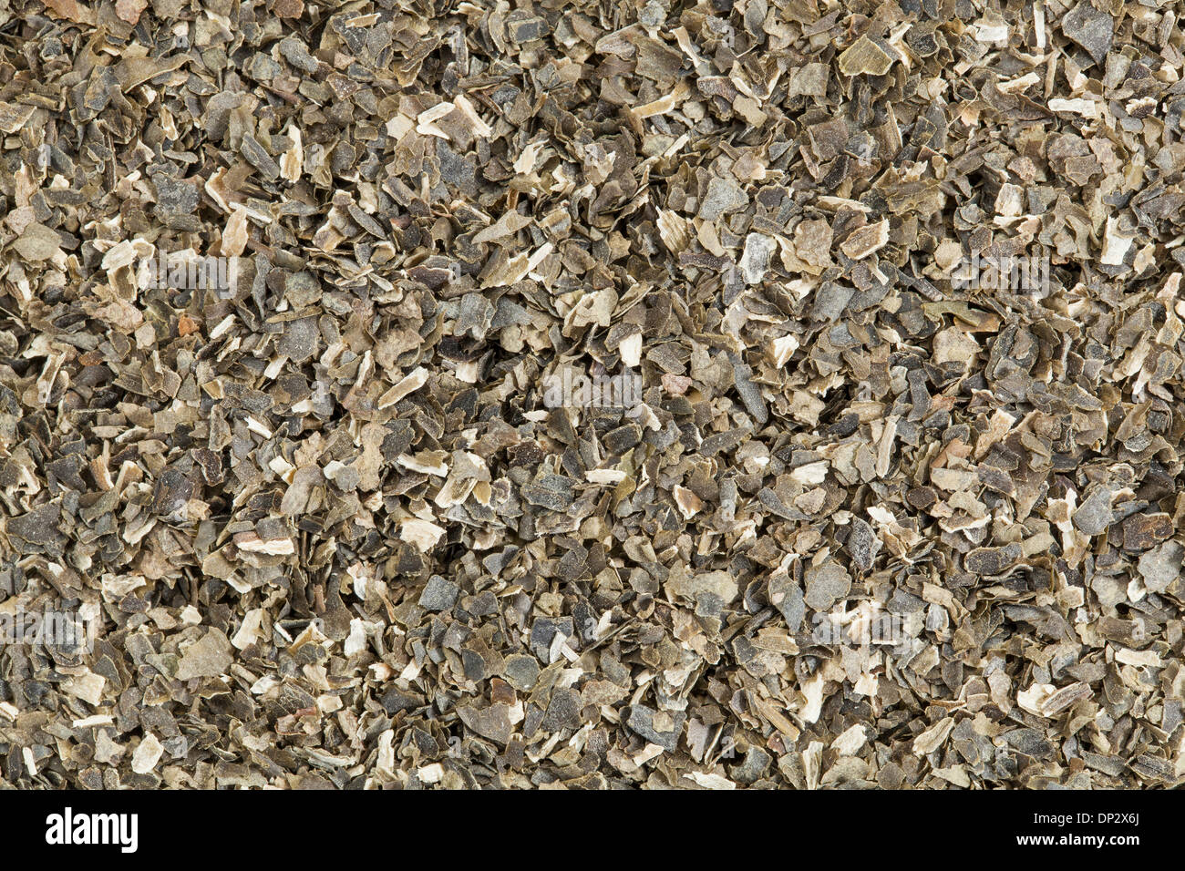 Background of dried wakame seaweed (Alaria esculenta) Stock Photo