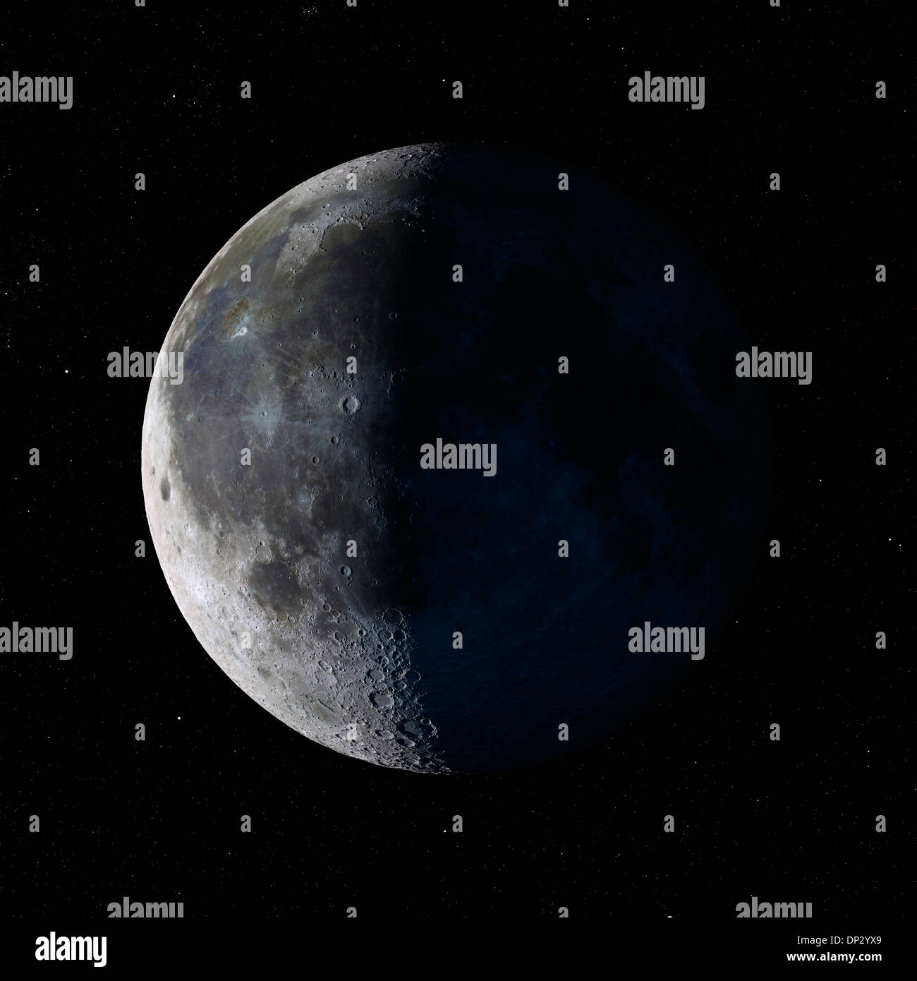 Moon artwork hi-res stock photography and images - Alamy