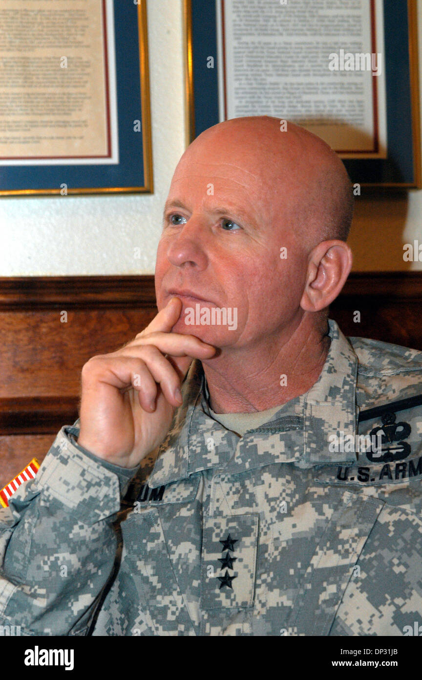 Jun 15, 2006; Austin, TX, USA; Lt Gen H. STEVEN BLUM, National Guard