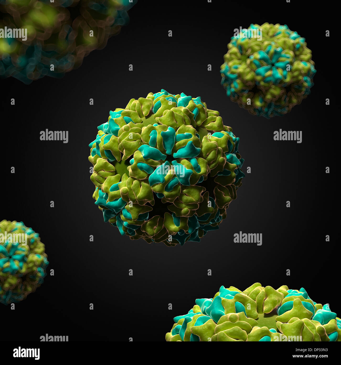 Caulobacter bacteriophage, artwork Stock Photo Alamy