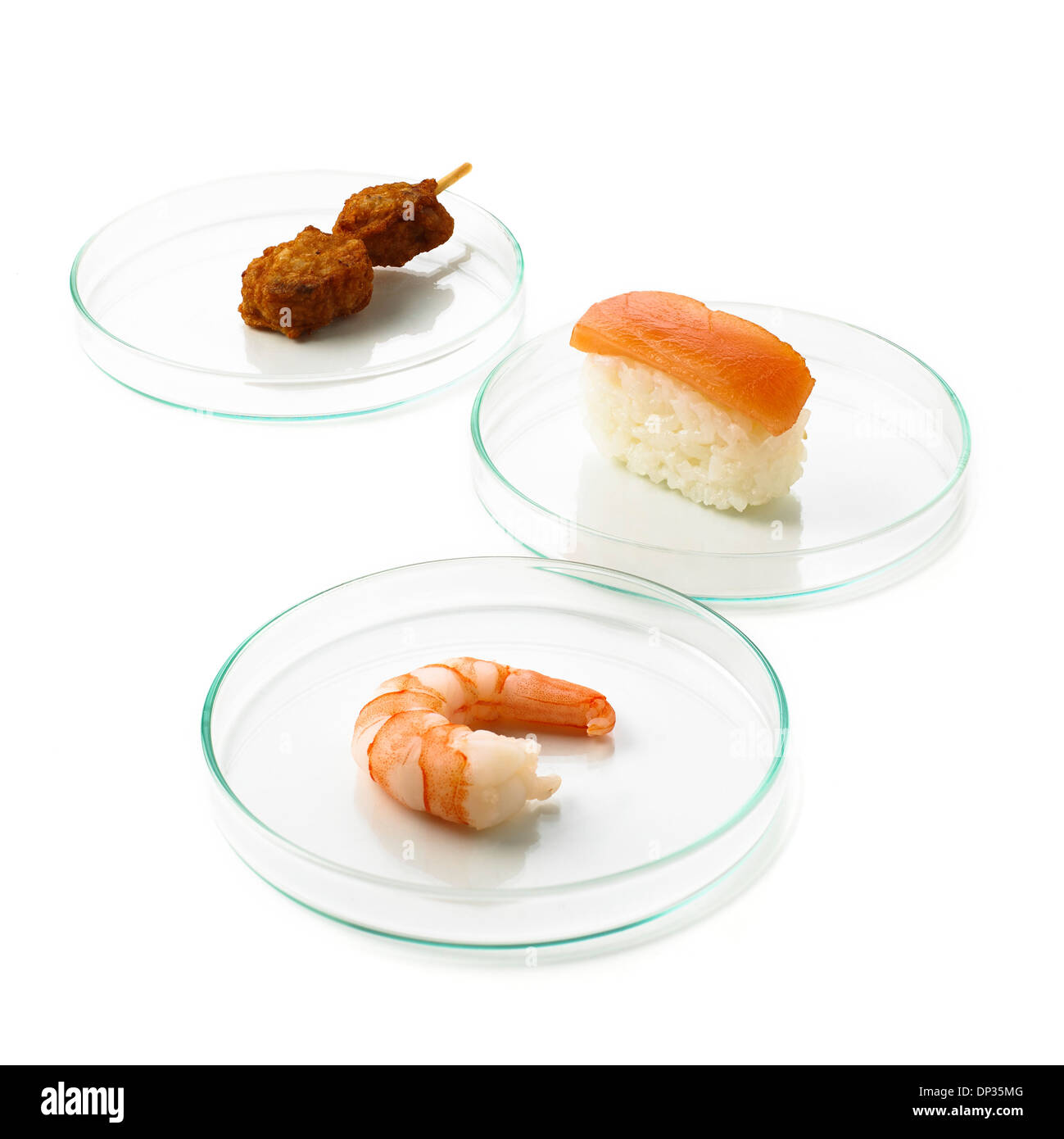 Food testing, conceptual image Stock Photo