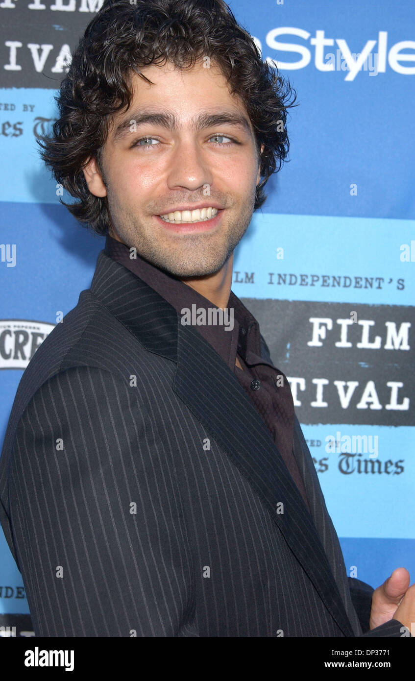 Jun 22, 2006; Los Angeles, CA, USA; Actor ADRIAN GRENIER at  'The Devil Wears Prada' LA Premiere which is The Opening Night for The Los Angeles Film Festival, held at Mann Village Theater                          Mandatory Credit: Photo by Paul Fenton/ZUMA KPA.. (©) Copyright 2006 by Paul Fenton Stock Photo