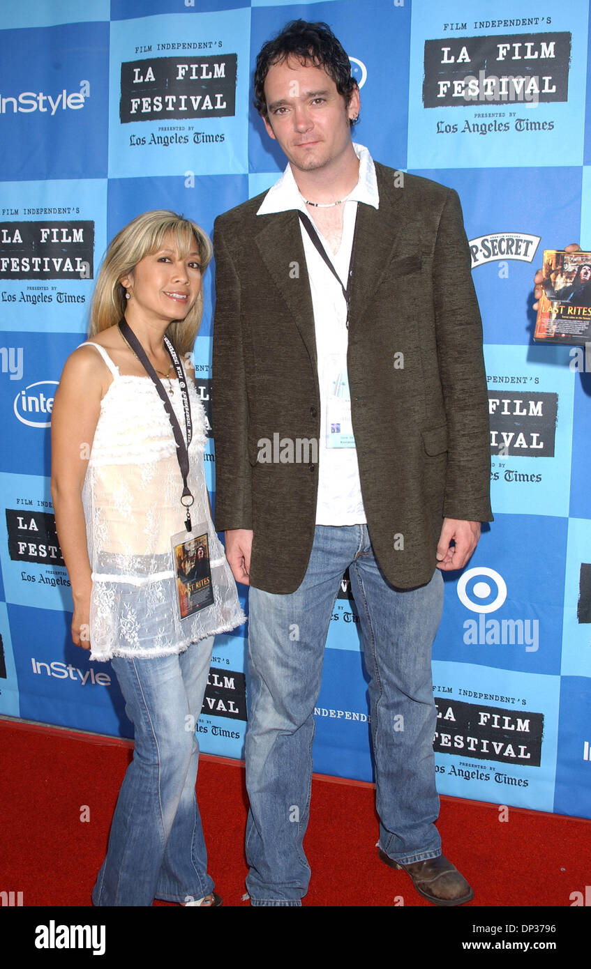 Jun 22, 2006; Los Angeles, CA, USA;  Screenplay Writer KRISSANN SHIPLEY and Writer/Director DUANE STINNETT  at  'The Devil Wears Prada' LA Premiere which is The Opening Night for The Los Angeles Film Festival, held at Mann Village Theater                          Mandatory Credit: Photo by Paul Fenton/ZUMA KPA.. (©) Copyright 2006 by Paul Fenton Stock Photo