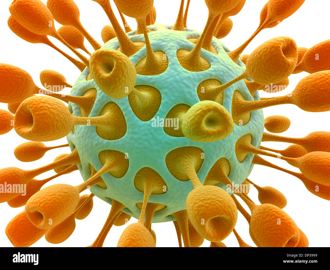Influenza virus virions hi-res stock photography and images - Alamy