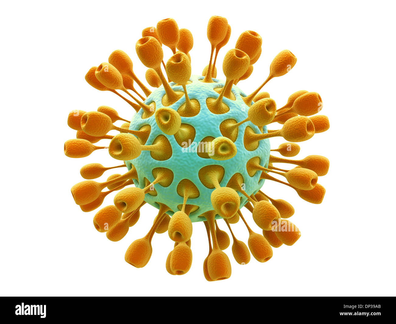 Influenza Virus Virions High Resolution Stock Photography and Images ...