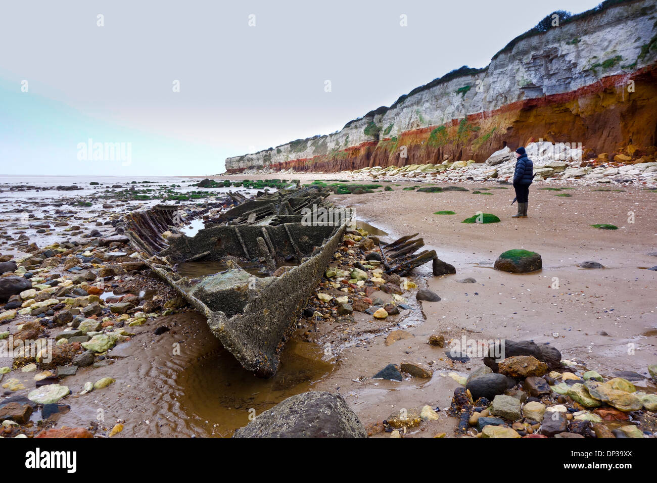 Hunstanton ship wreck hires stock photography and images Alamy