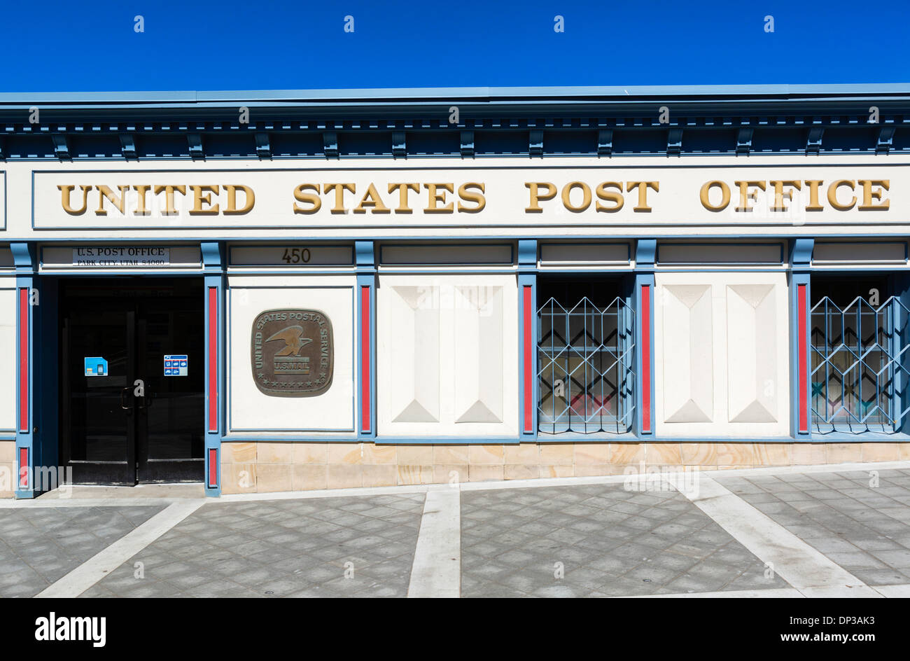 United States Post Office on Main Street in downtown Park City, Utah