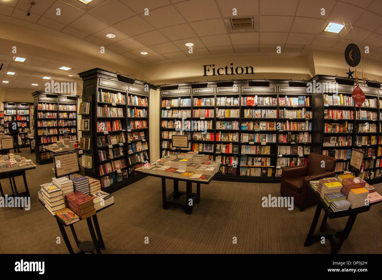 Bookshop Interior Stock Photo