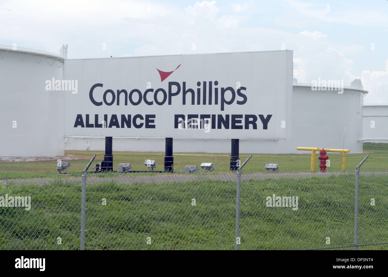 Jul 14, 2006; Belle Chasse, LA, USA; The Alliance refinery, located in