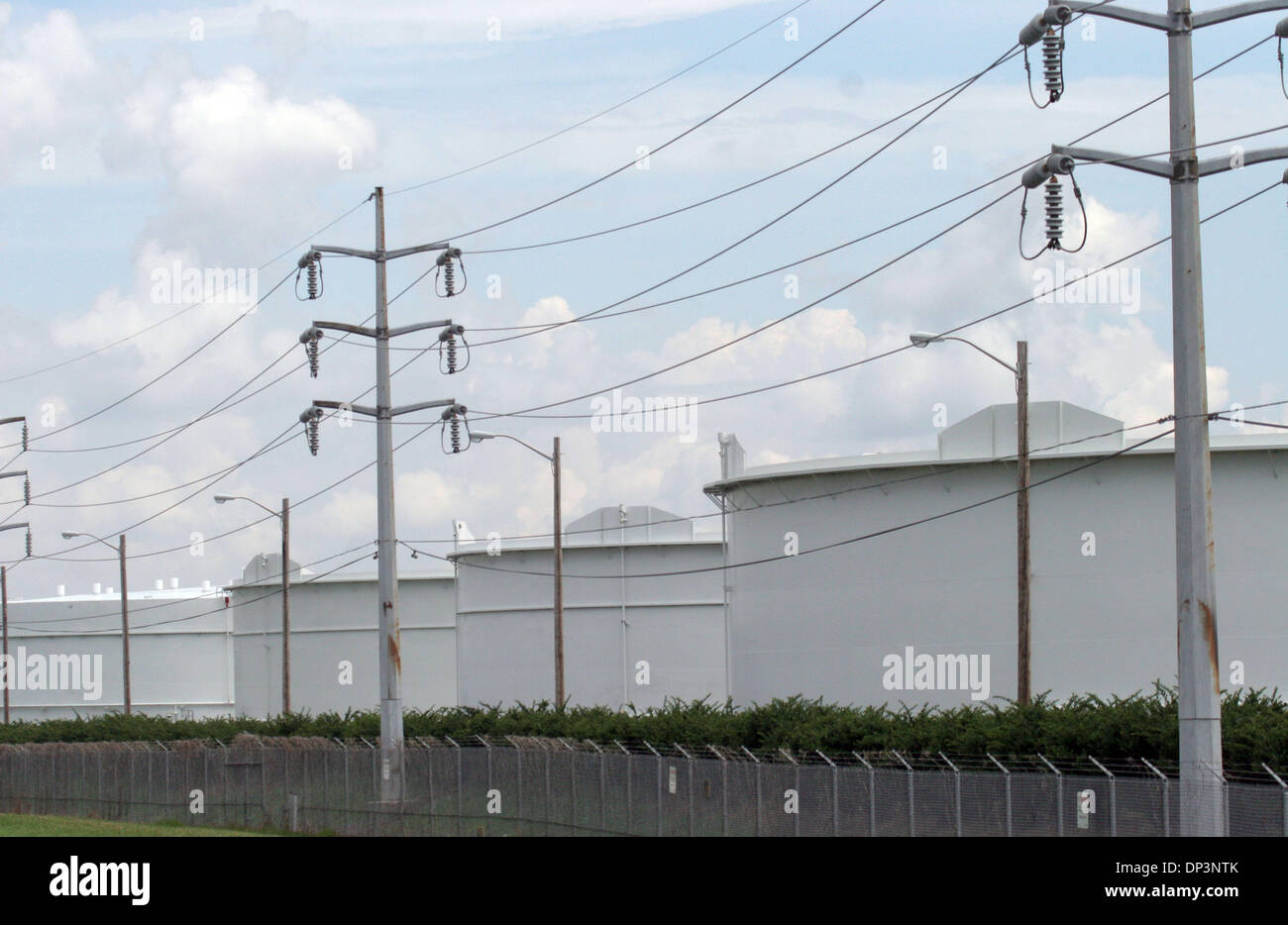 Jul 14, 2006; Belle Chasse, LA, USA; The Alliance refinery, located in