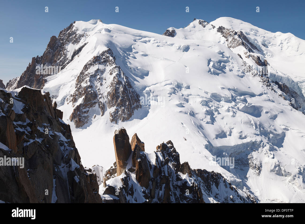 Aiguille du midi cable car in chamonix hi-res stock photography and ...