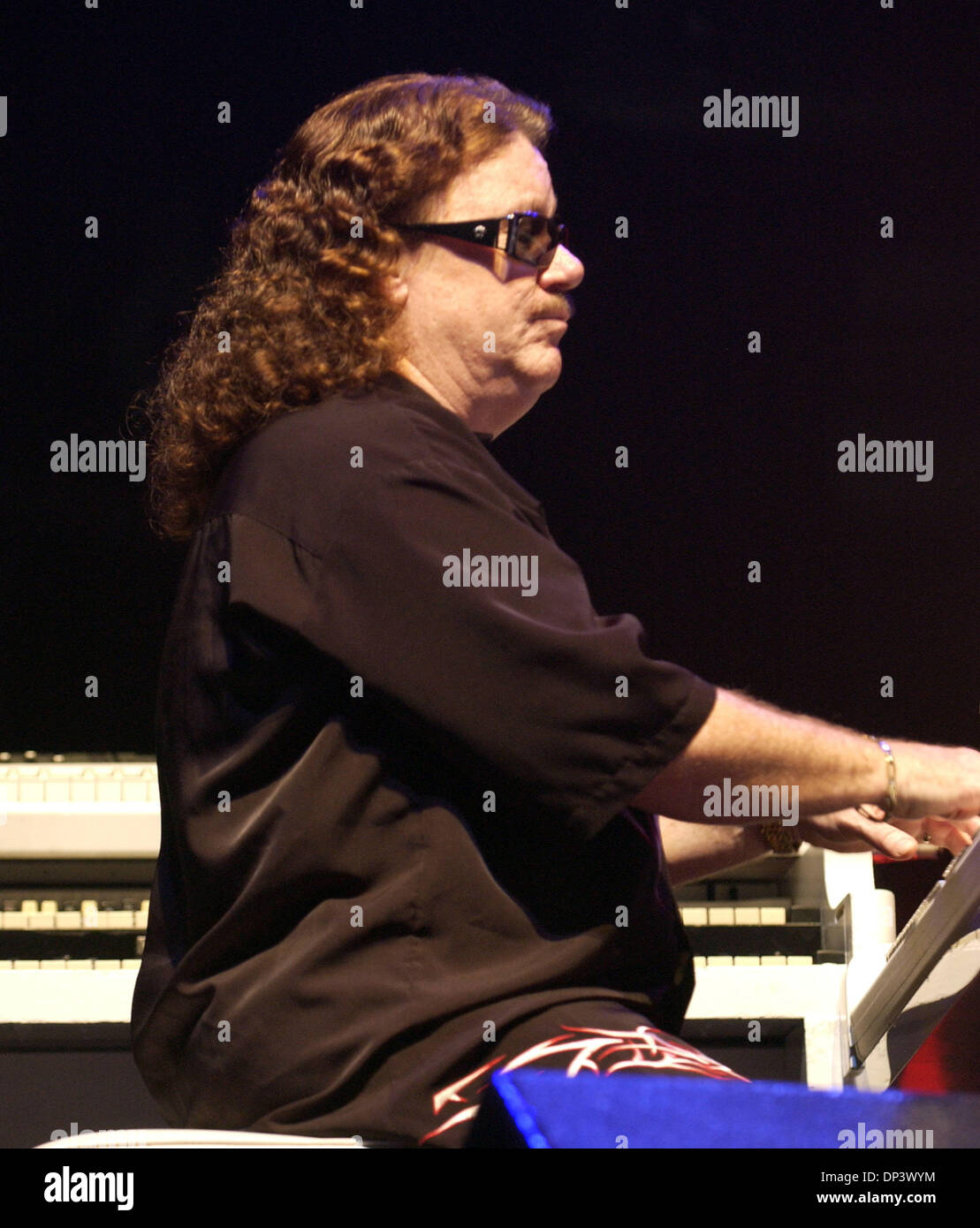 Jul 18, 2006; Raleigh, NC, USA; Pianist BILLY POWELL of the band Lynyrd
