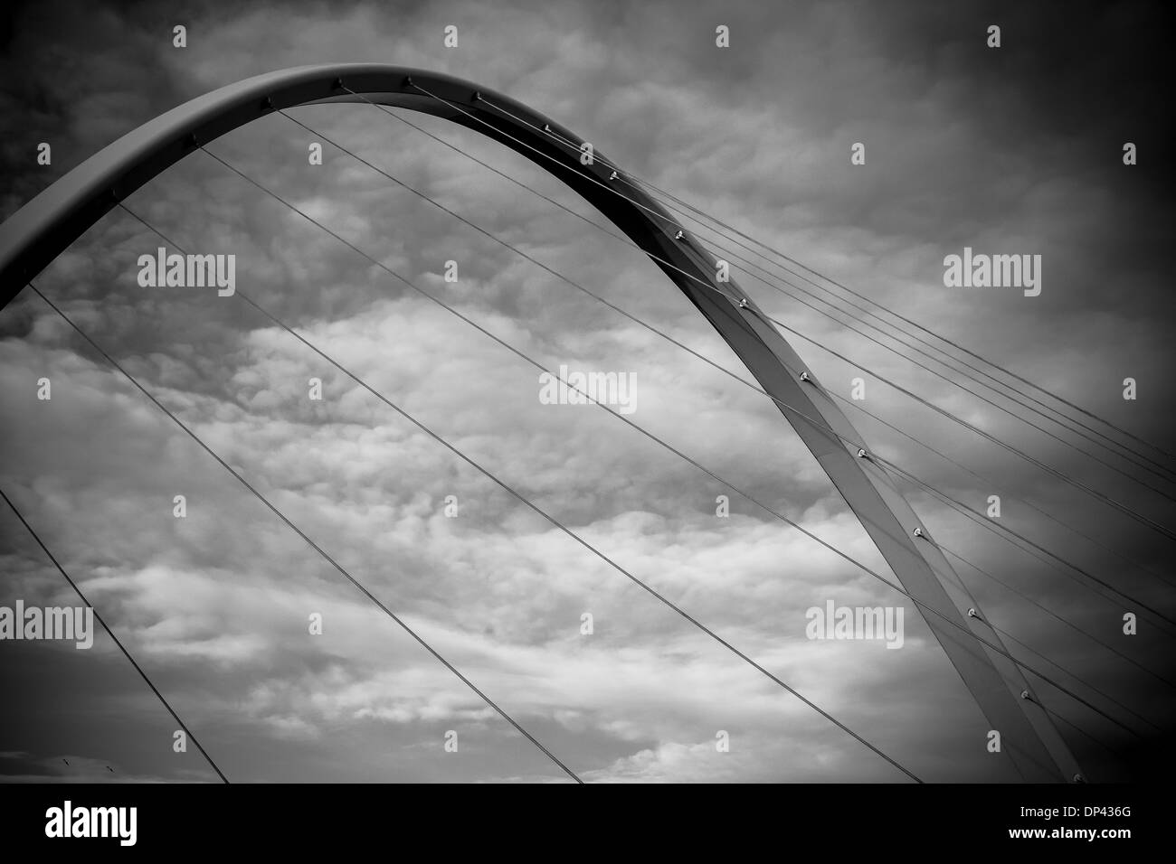 Gateshead Millennium Bridge is a pedestrian and cyclist tilt bridge