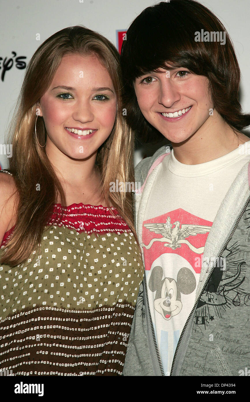 Jul 22, 2006; Anaheim, CA, USA; EMILY OSMENT and MITCHEL MUSSO during  arrivals at the Radio Disney Totally 10 Birthday Concert at the Arrowhead  Pond in Anaheim. Mandatory Credit: Photo by Jerome, image size:866x1390