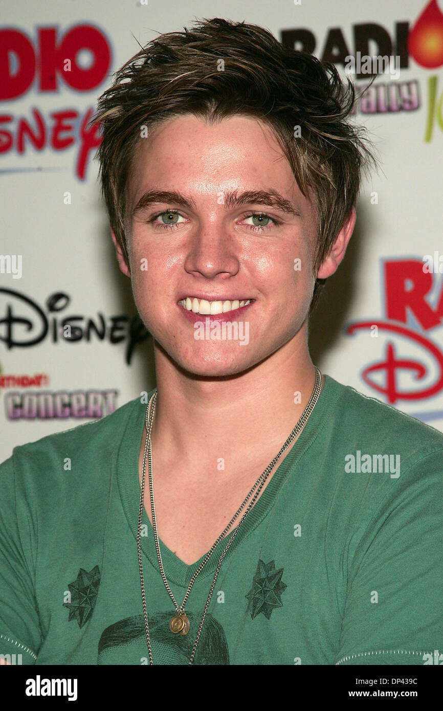 Jul 22, 2006; Anaheim, CA, USA; Singer JESSE McCARTNEY during arrivals at  the Radio Disney Totally 10 Birthday Concert at the Arrowhead Pond in  Anaheim. Mandatory Credit: Photo by Jerome Ware/ZUMA Press. (©)
