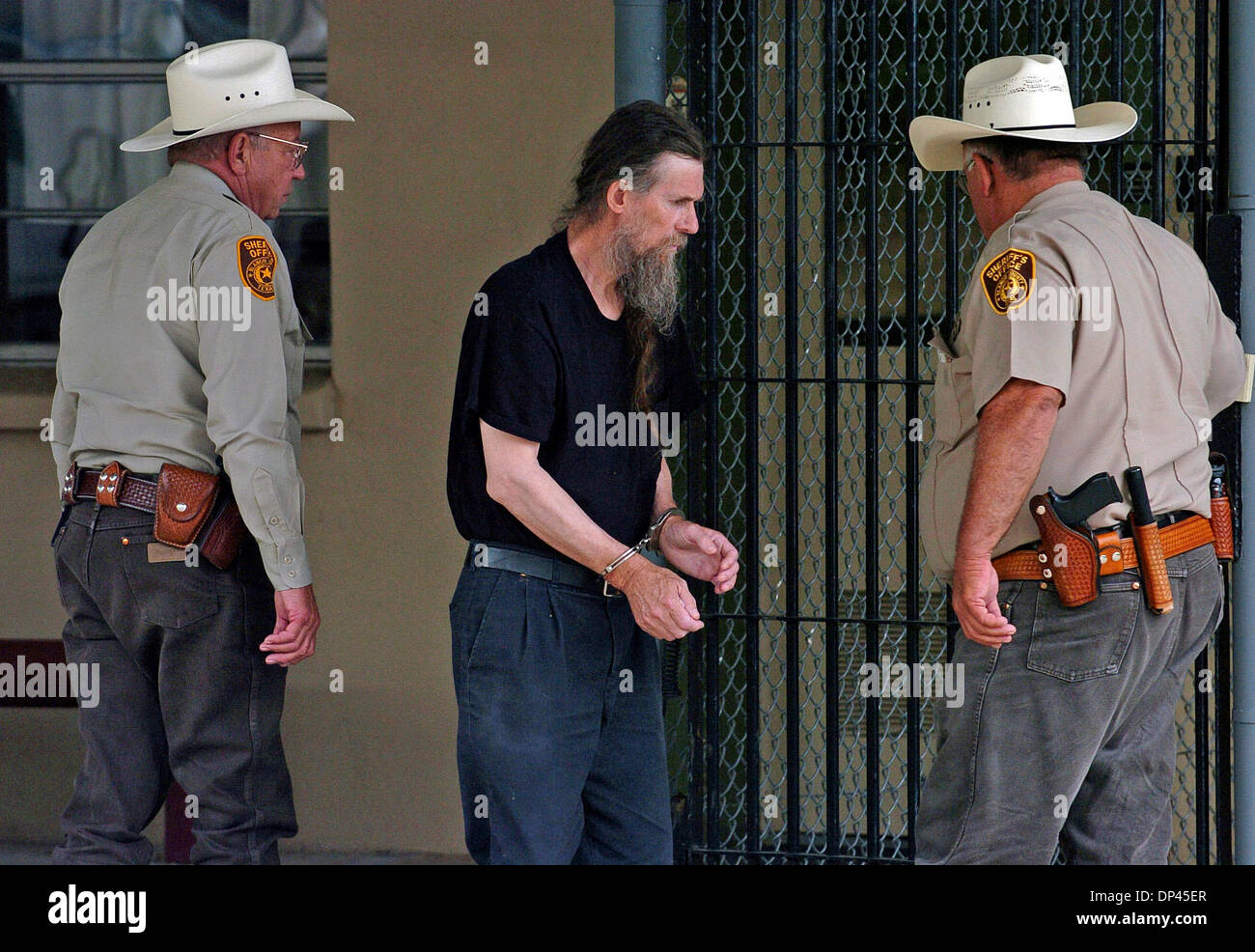 Jul 25, 2006; Johnson City, TX, USA; William Edward Hughes is taken