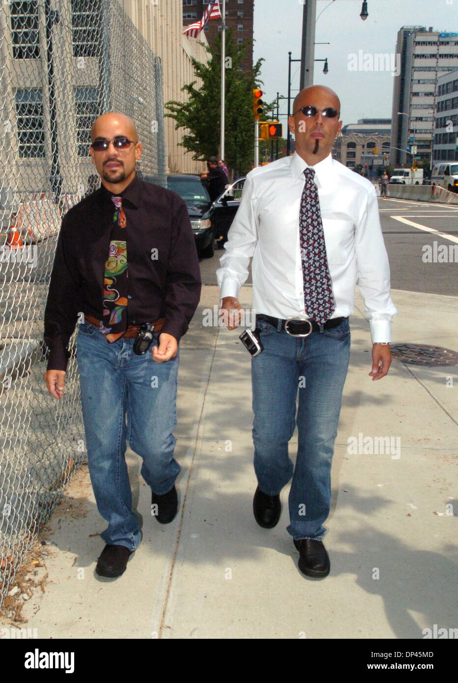 Jul 25, 2006; Brooklyn, NY, USA; Disgraced NYC Detective Louis Eppolito ...