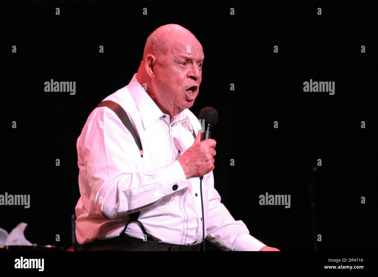 Jul 28, 2006; Norwich, CT, USA; Comedian DON RICKLES performing live at Foxwoods Theater, Foxwoods Casino. Mandatory Credit: Photo by Anna Barber/ZUMA Press. (©) Copyright 2006 by Anna Barber Stock Photo
