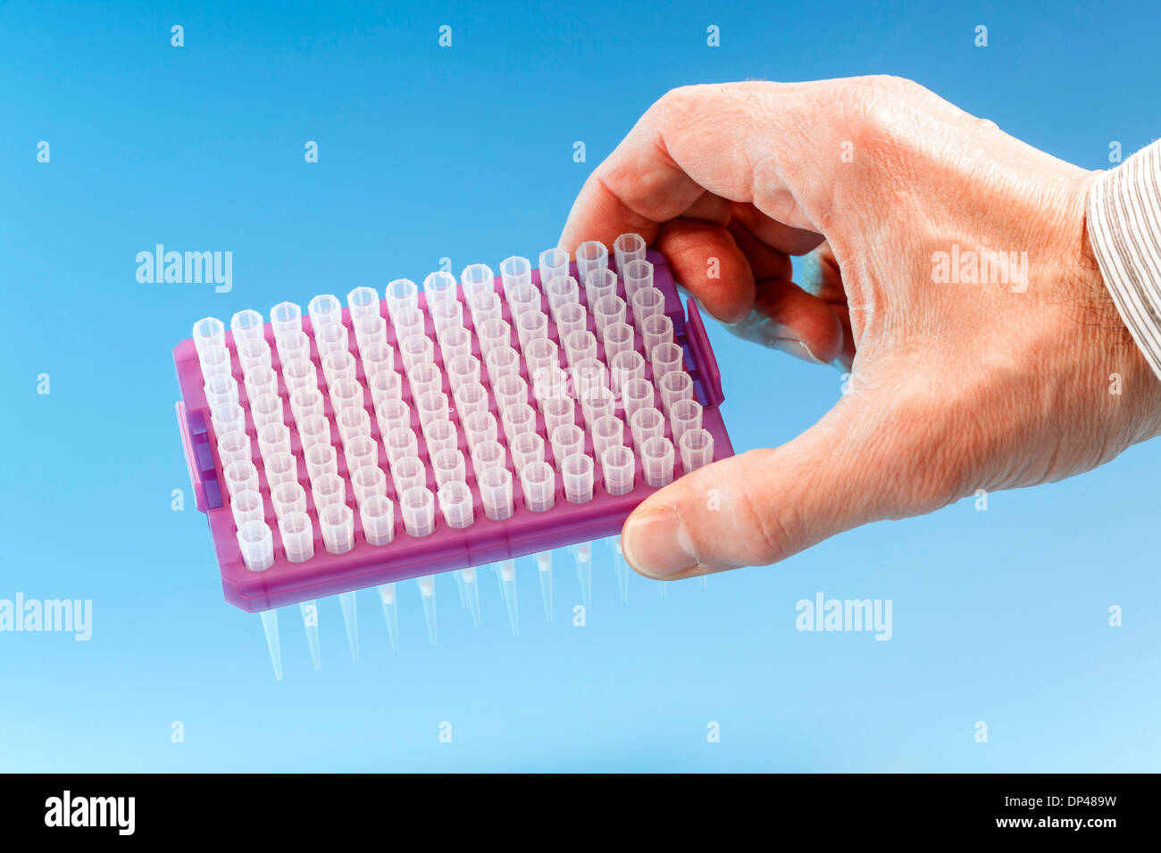 Pipette tips Stock Photo Alamy