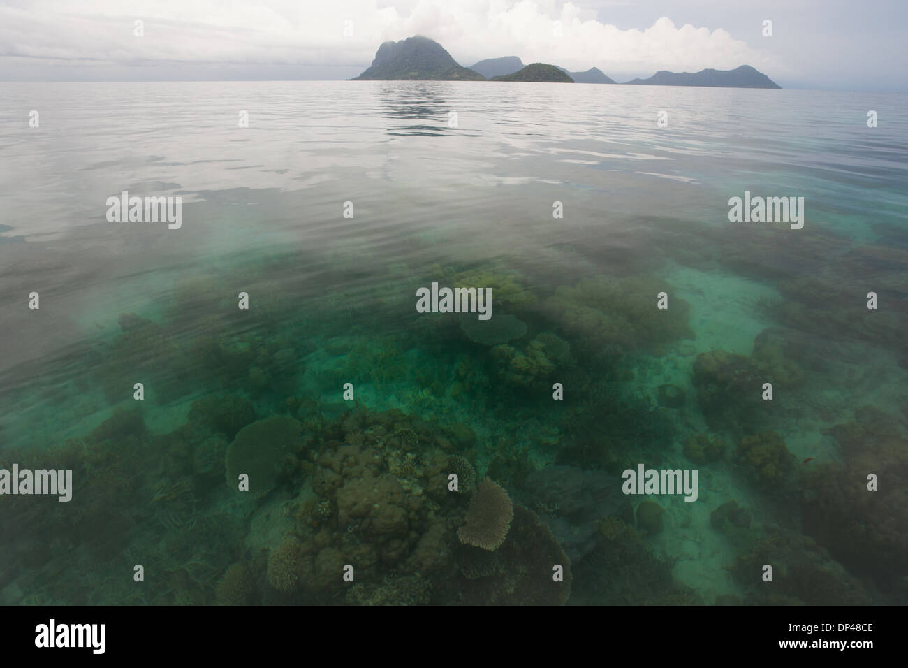 Blue ocean clouds in clear hi-res stock photography and images - Alamy