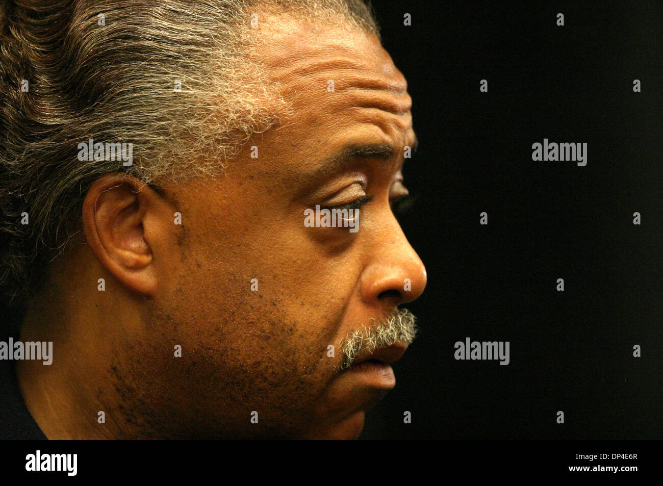 Aug 08, 2006; Meriden, CT, USA; Reverend AL SHARPTON at the Four Points Sheriden Hotel for a victory celebration as Ned Lamont defeats incumbent Senator Joe Lieberman in the Democratic Primary for U.S. Senate. Mandatory Credit: Photo by Stan Godlewski/ZUMA Press. (©) Copyright 2006 by Stan Godlewski Stock Photo