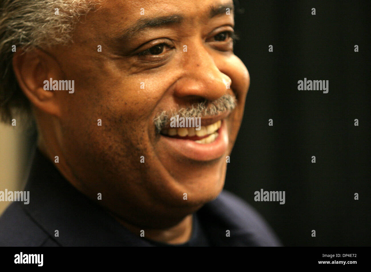 Aug 08, 2006; Meriden, CT, USA; Reverend AL SHARPTON at the Four Points Sheriden Hotel for a victory celebration as Ned Lamont defeats incumbent Senator Joe Lieberman in the Democratic Primary for U.S. Senate. Mandatory Credit: Photo by Stan Godlewski/ZUMA Press. (©) Copyright 2006 by Stan Godlewski Stock Photo