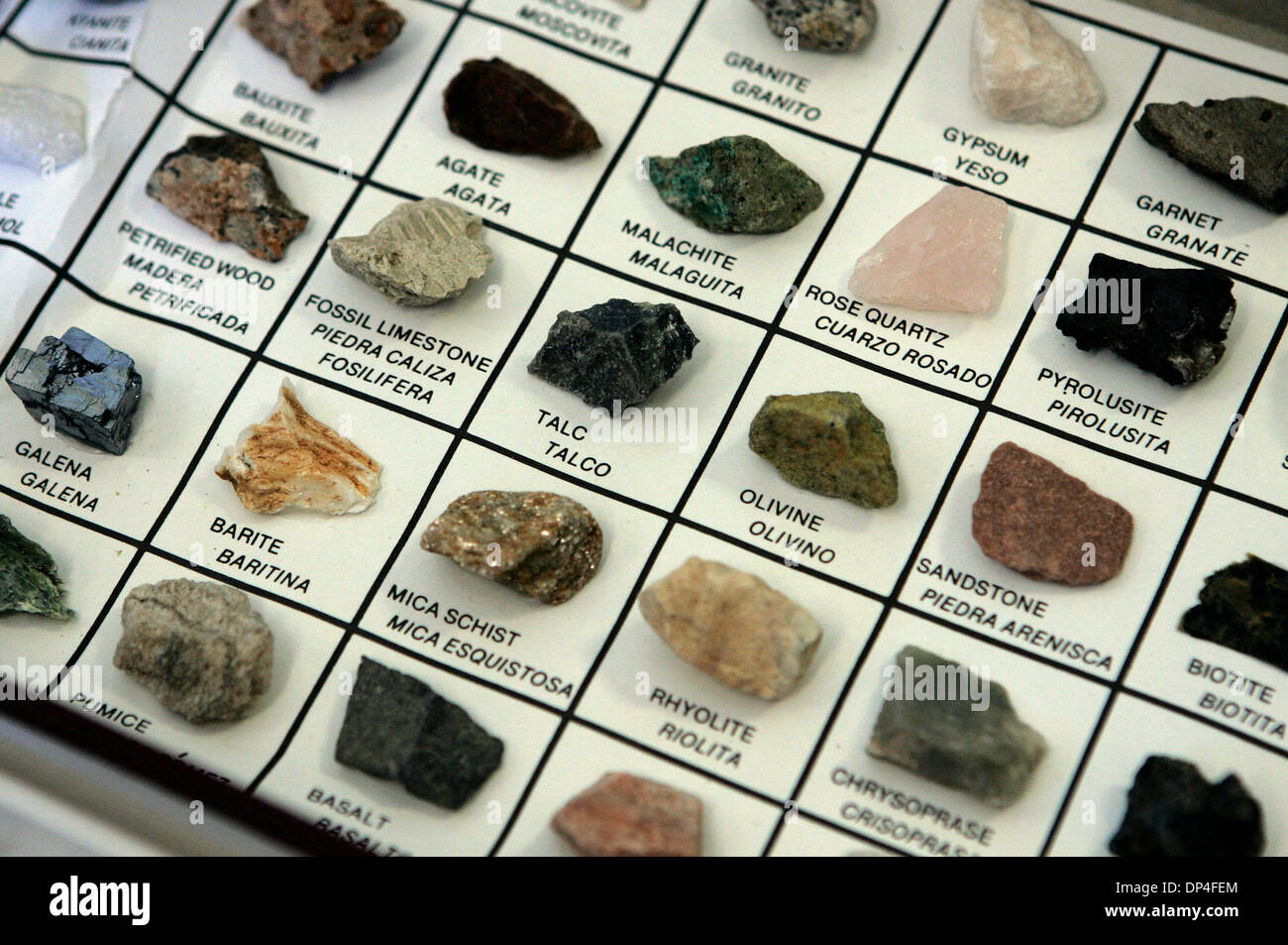 Aug 10, 2006; San Diego, CA, USA; This rock sample from one of Mike ...