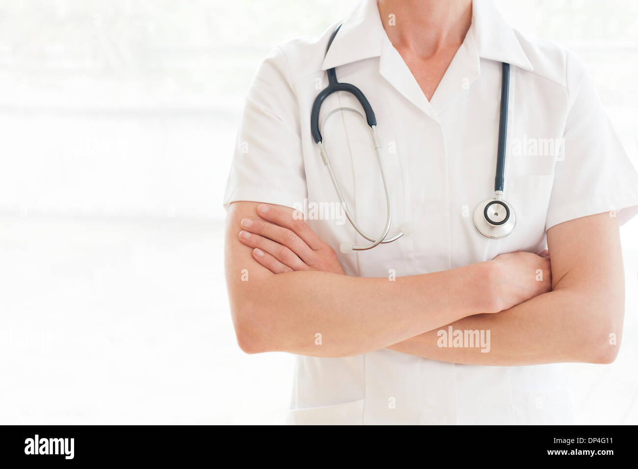 Mid section nurse stethoscope hi-res stock photography and images - Alamy