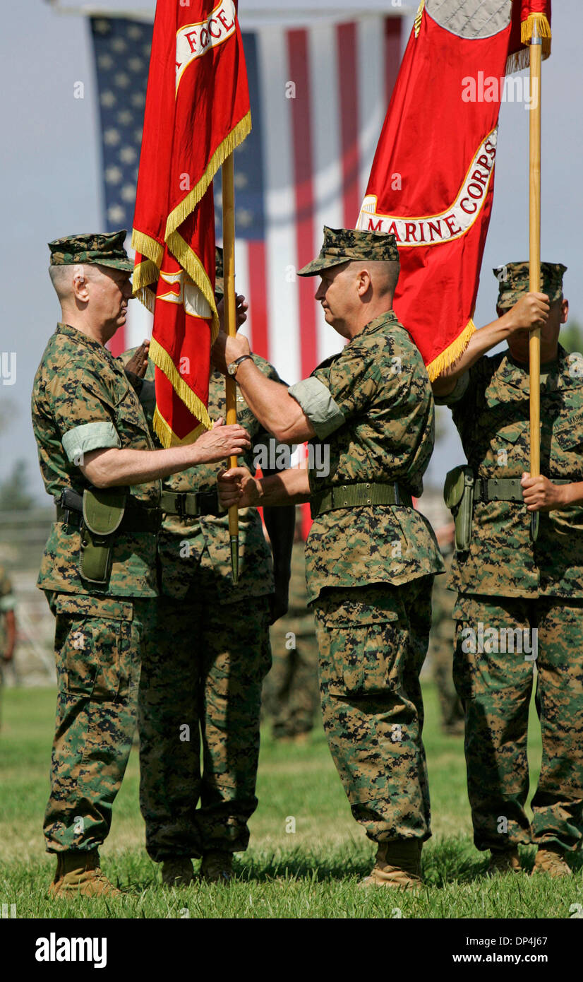 Aug 14, 2006; Oceanside, CA, USA; Lieutenant General JAMES N. MATTIS ...