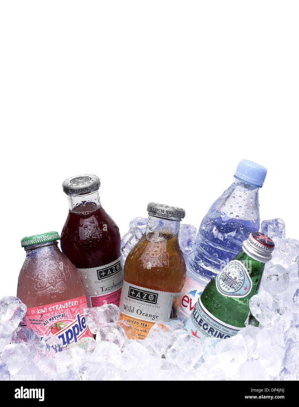 Aug 15, 2006; Los Angeles, CA, USA; Various drinks including Snapple