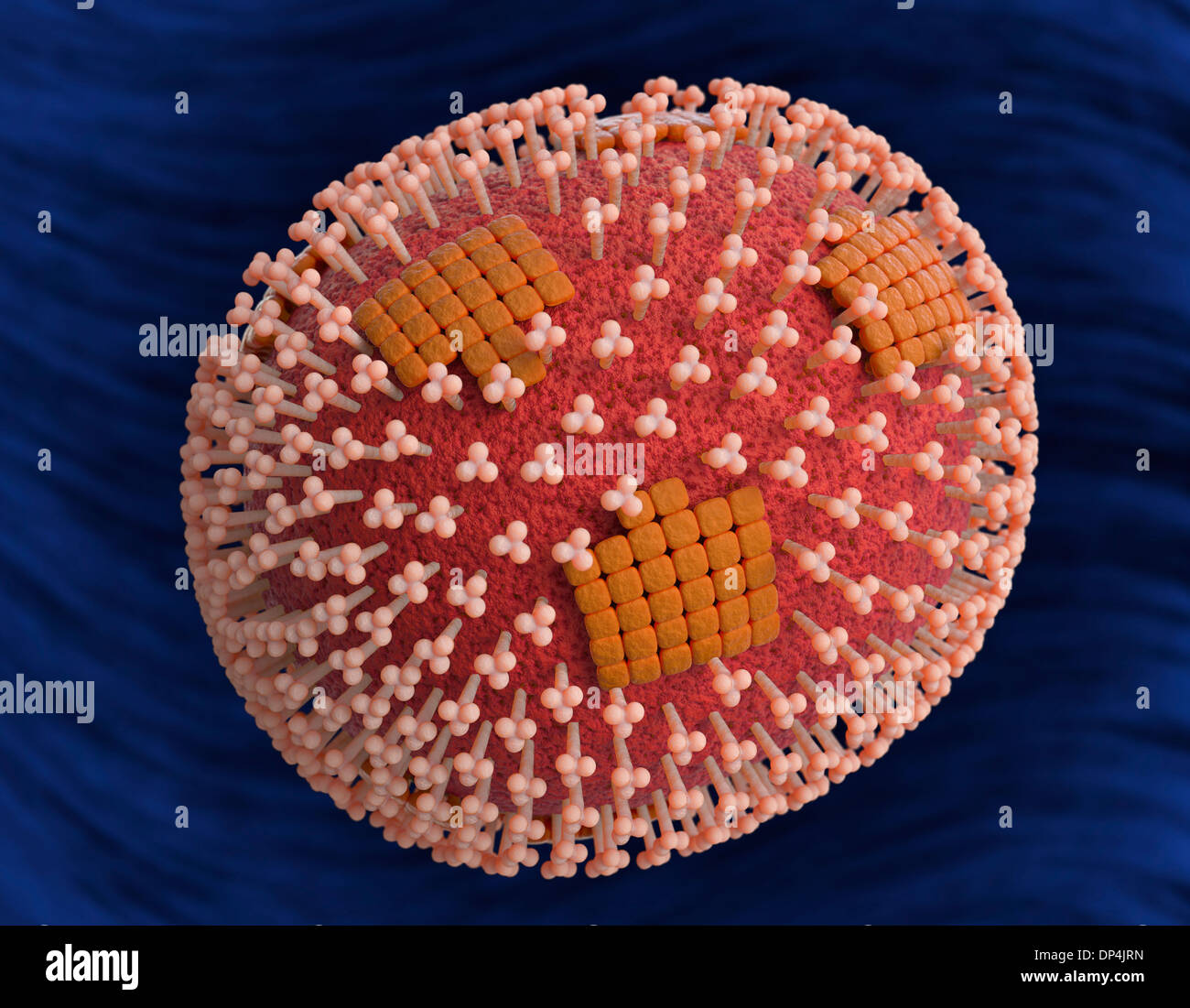 Flu virus particle hi-res stock photography and images - Alamy