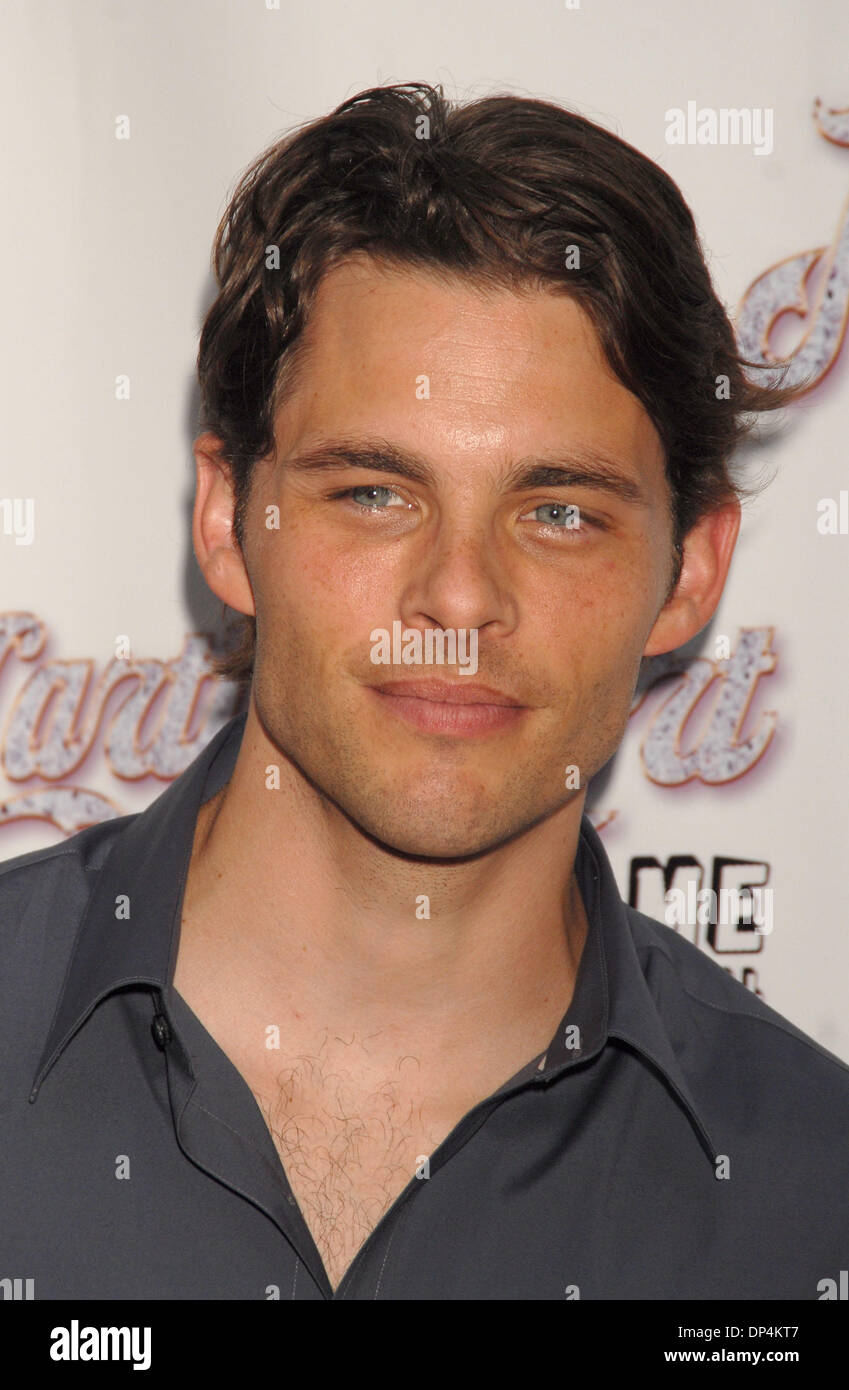 Aug 17, 2006; New York, NY, USA;  JAMES MARSDEN at the Broadway opening 'Martin Short: Fame Becomes Me' which took place at the Bernard B. Jacobs Theater. Mandatory Credit: Photo by Dan Herrick/ZUMA KPA. (©) Copyright 2006 by Dan Herrick Stock Photo