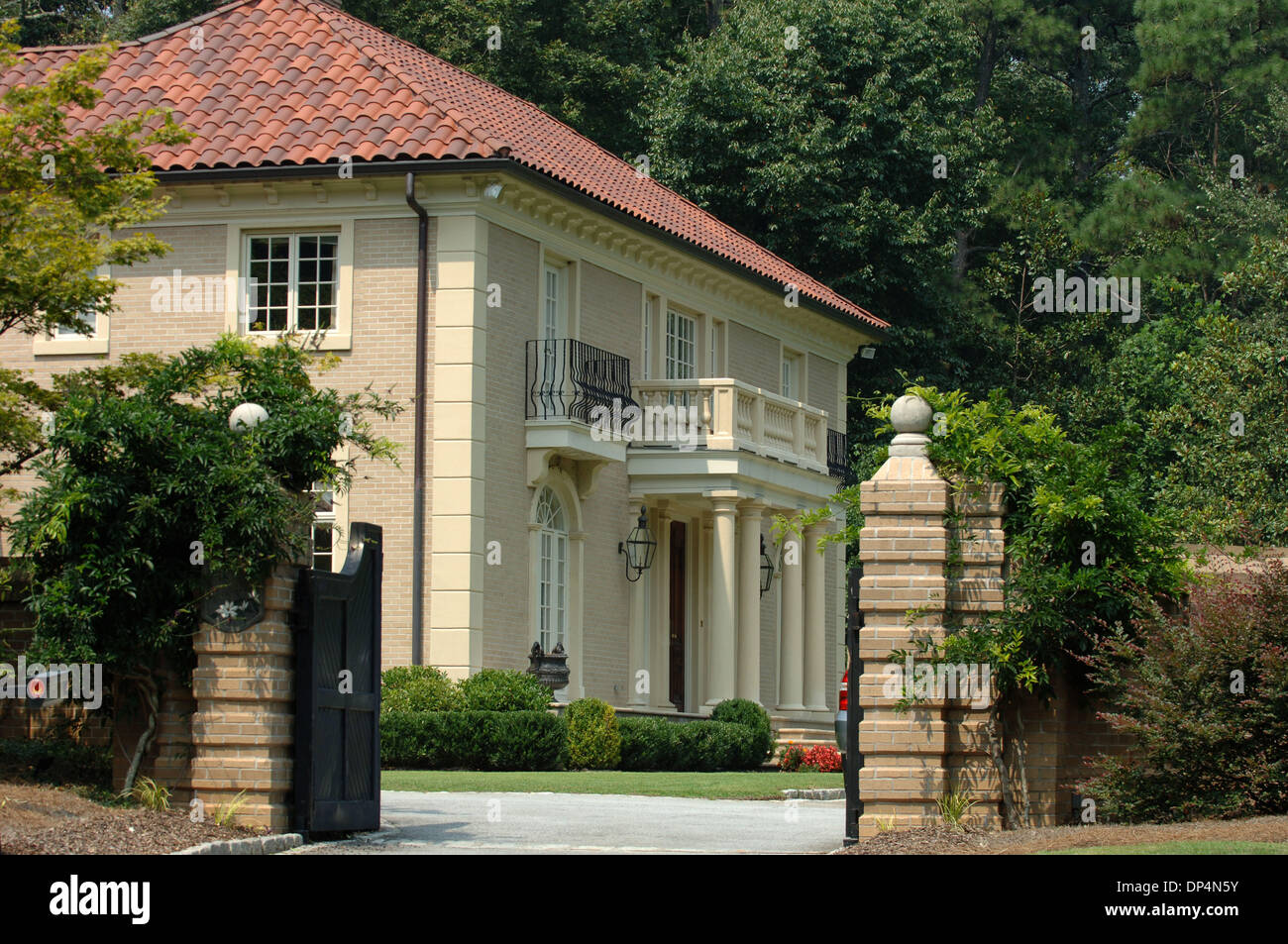 Aug 17, 2006; Atlanta, GA, USA; Former residence of John and Patsy Ramsey in Atlanta only a few
