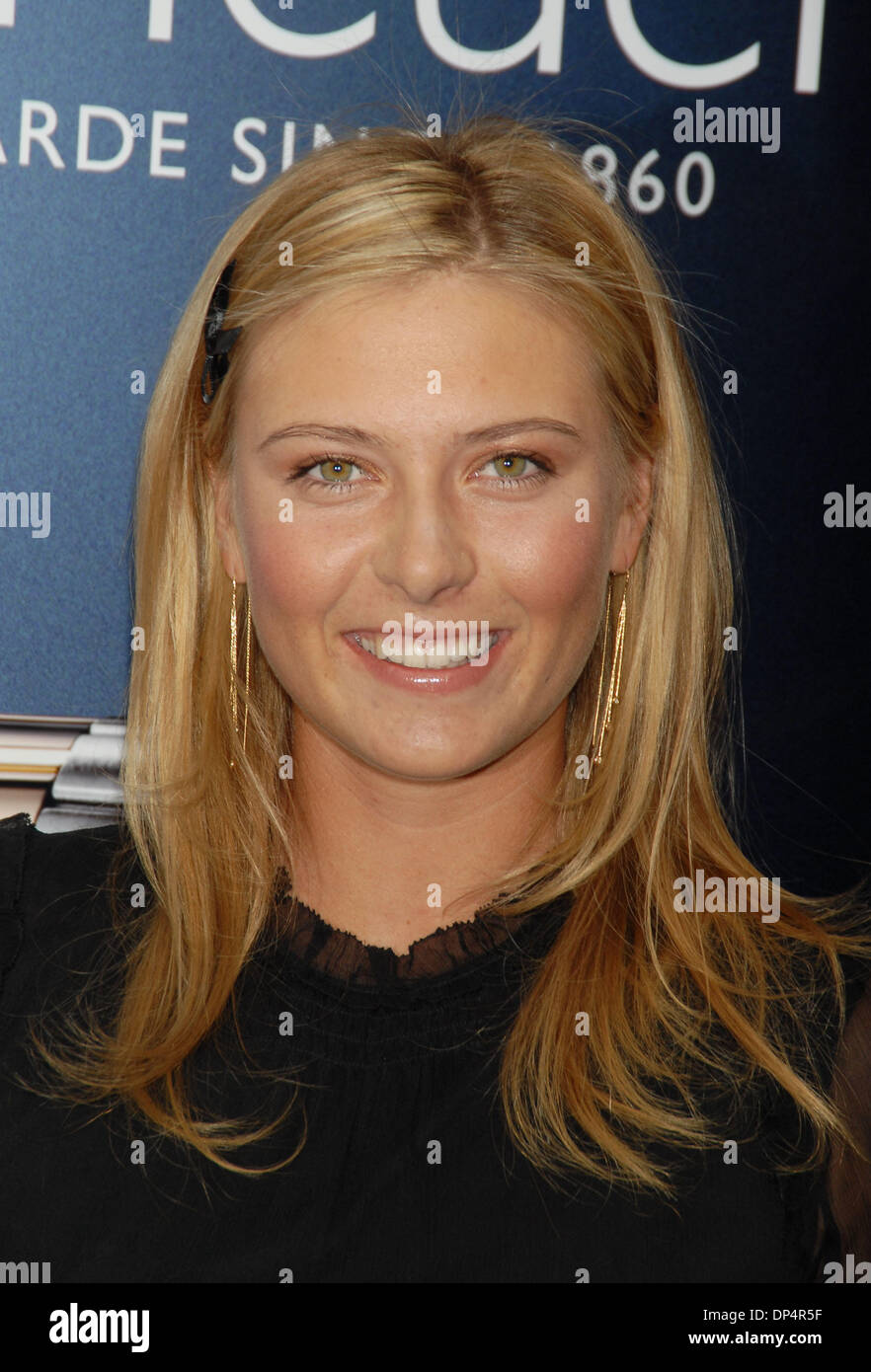 Aug 22, 2006; New York, NY, USA; Tennis Star MARIA SHARAPOVA launched a ...