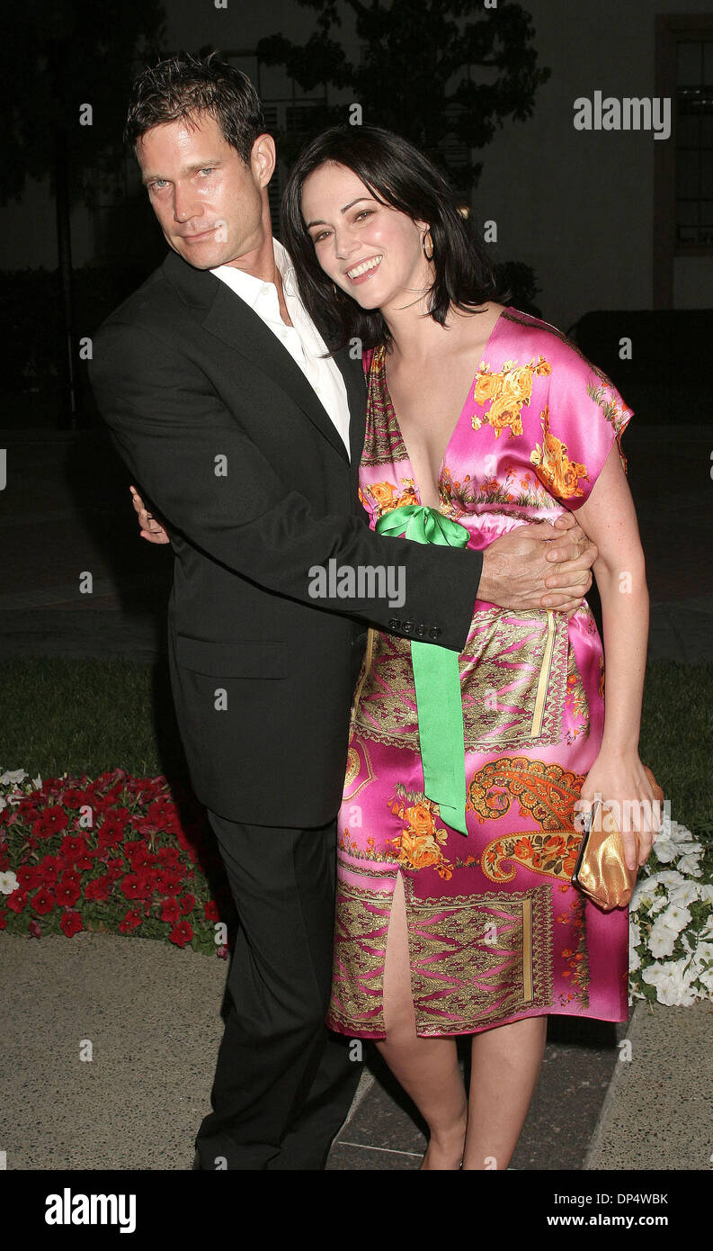 Aug 25, 2006; Los Angeles, CA, USA; Actor DYLAN WALSH and wife JOANNA GOING  at the Season Four Premiere Screening of Nip/Tuck held on the Paramount  Studios Lot, Hollywood. Mandatory Credit: Photo, image size:793x1390