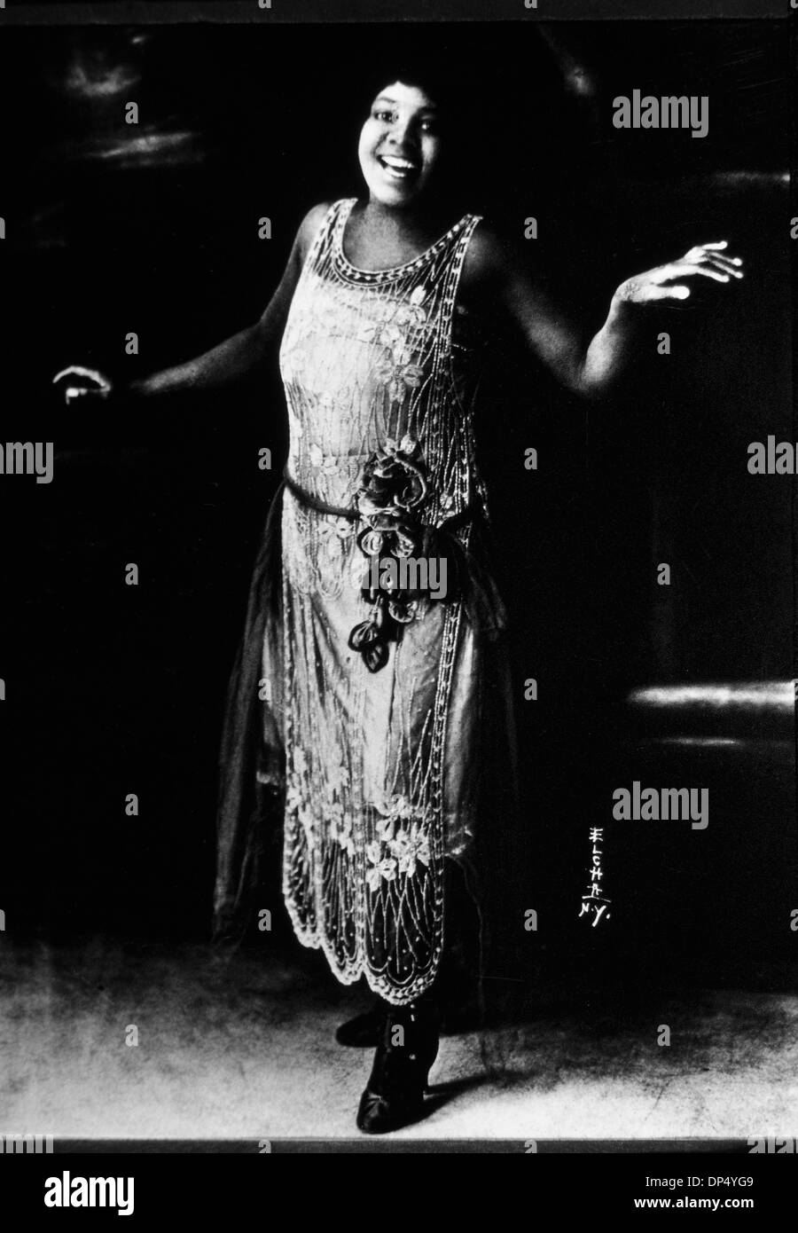 Bessie Smith (1894-1937) American Blues Singer, Portrait, circa 1925 Stock Photo