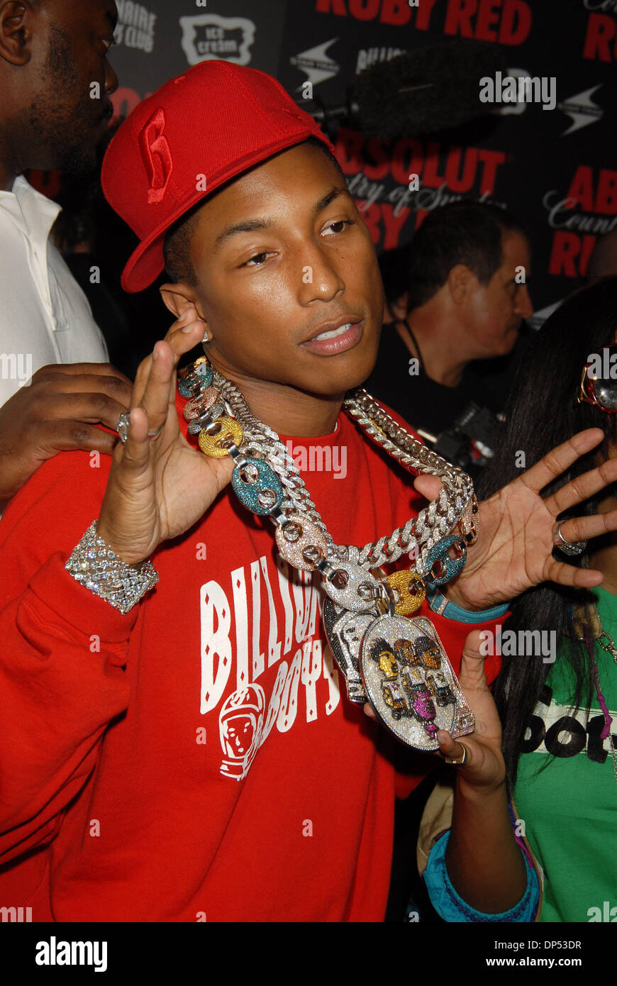 Aug 30, 2006; New York, NY, USA; PHARRELL WILLIAMS at the Pharrell