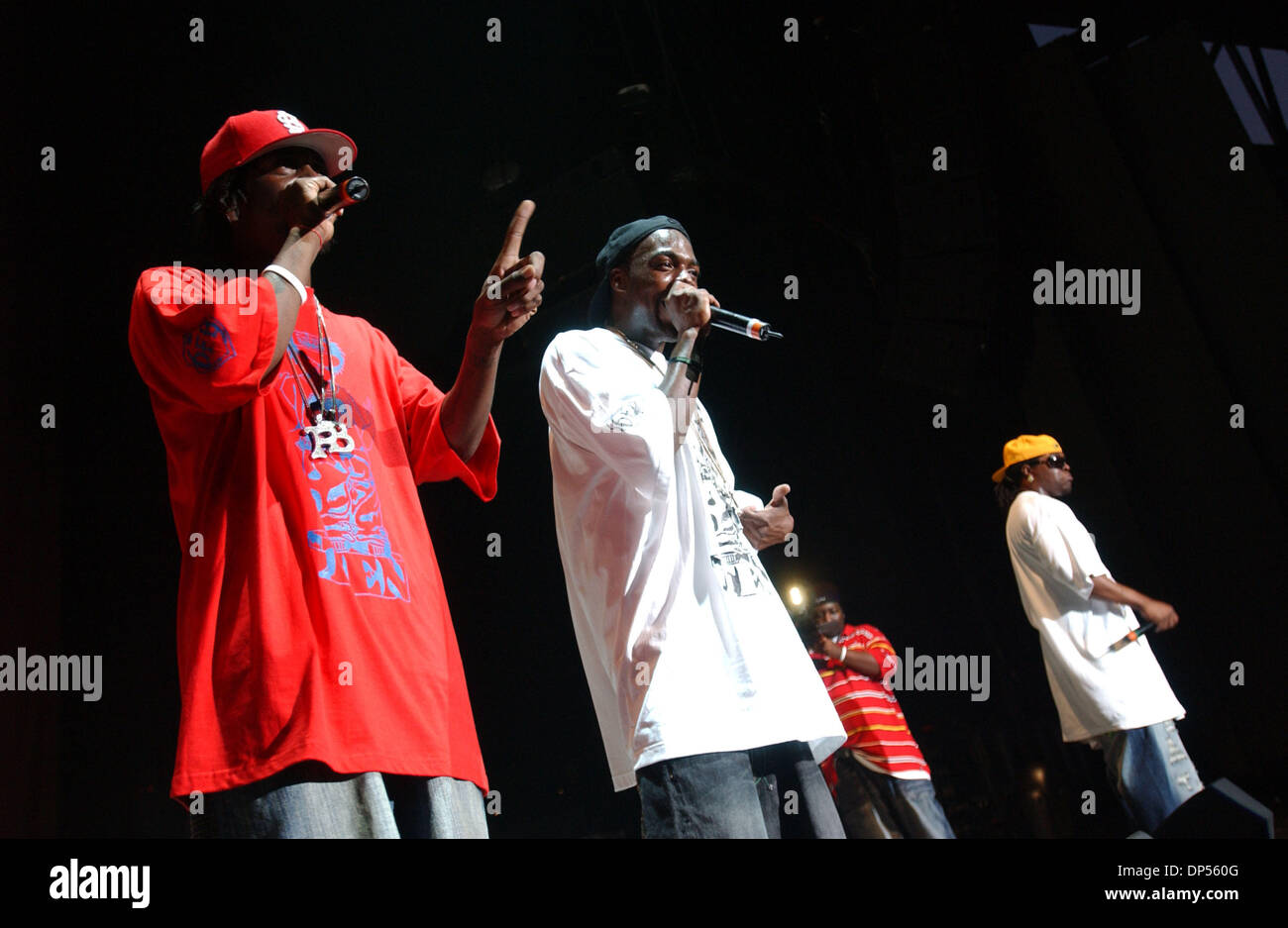 Sep 03, 2006; Raleigh, NC, USA; Rap Artists DEM FRANCHIZE BOYZ performs ...