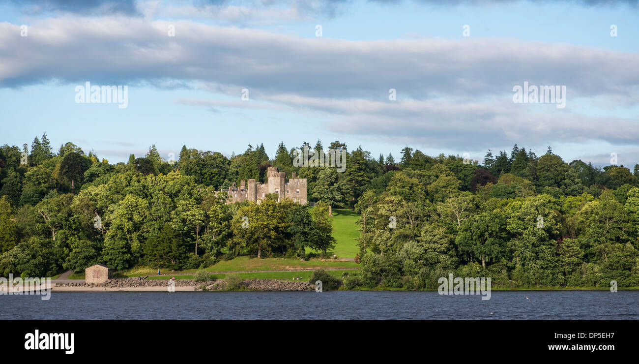 Balloch castle on the shores of Loch Lomond, Scotland Stock Photo Alamy