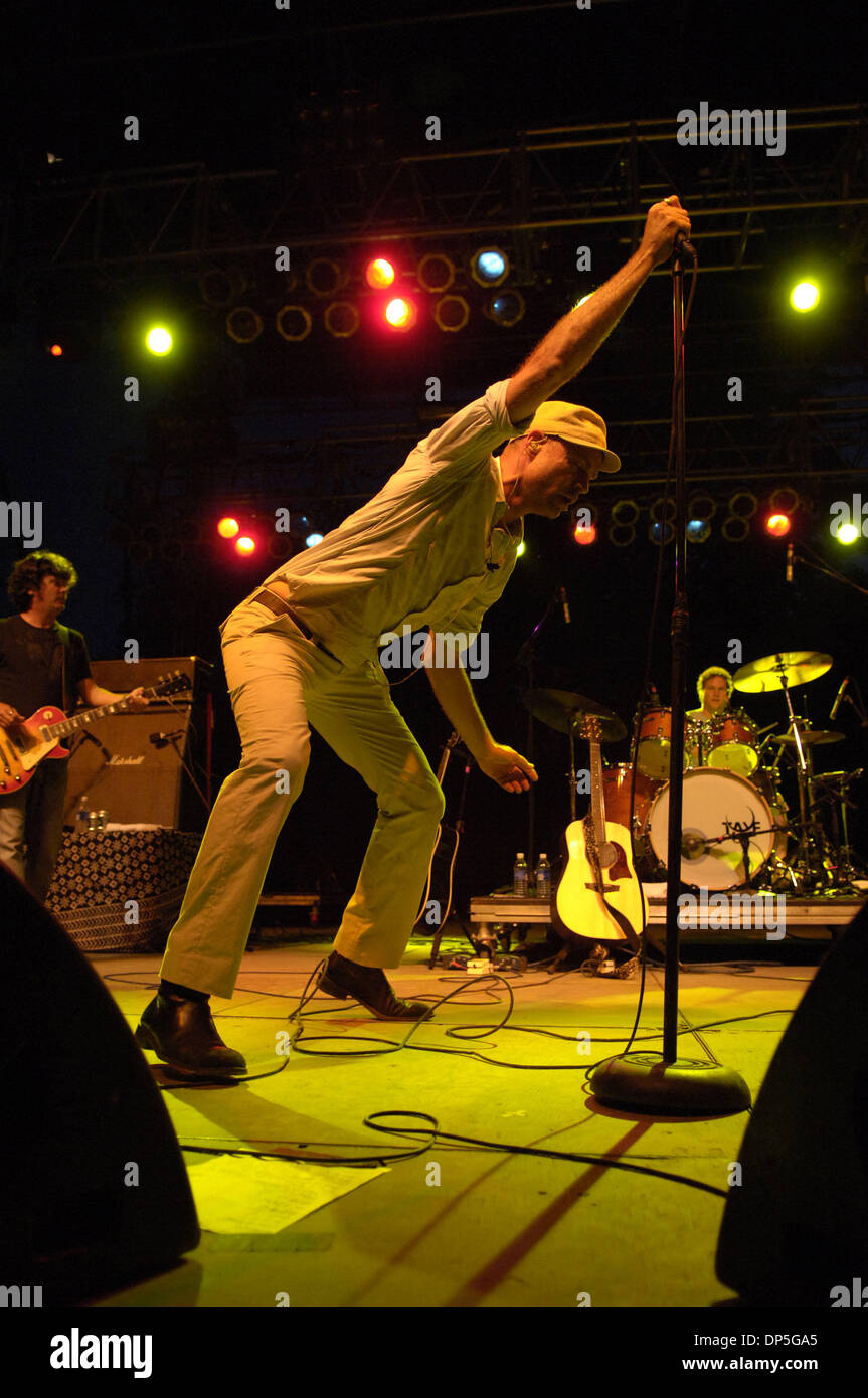 Sep 15, 2006; Austin, TX, USA; Canadian rockers The TRAGICALLY HIP live ...