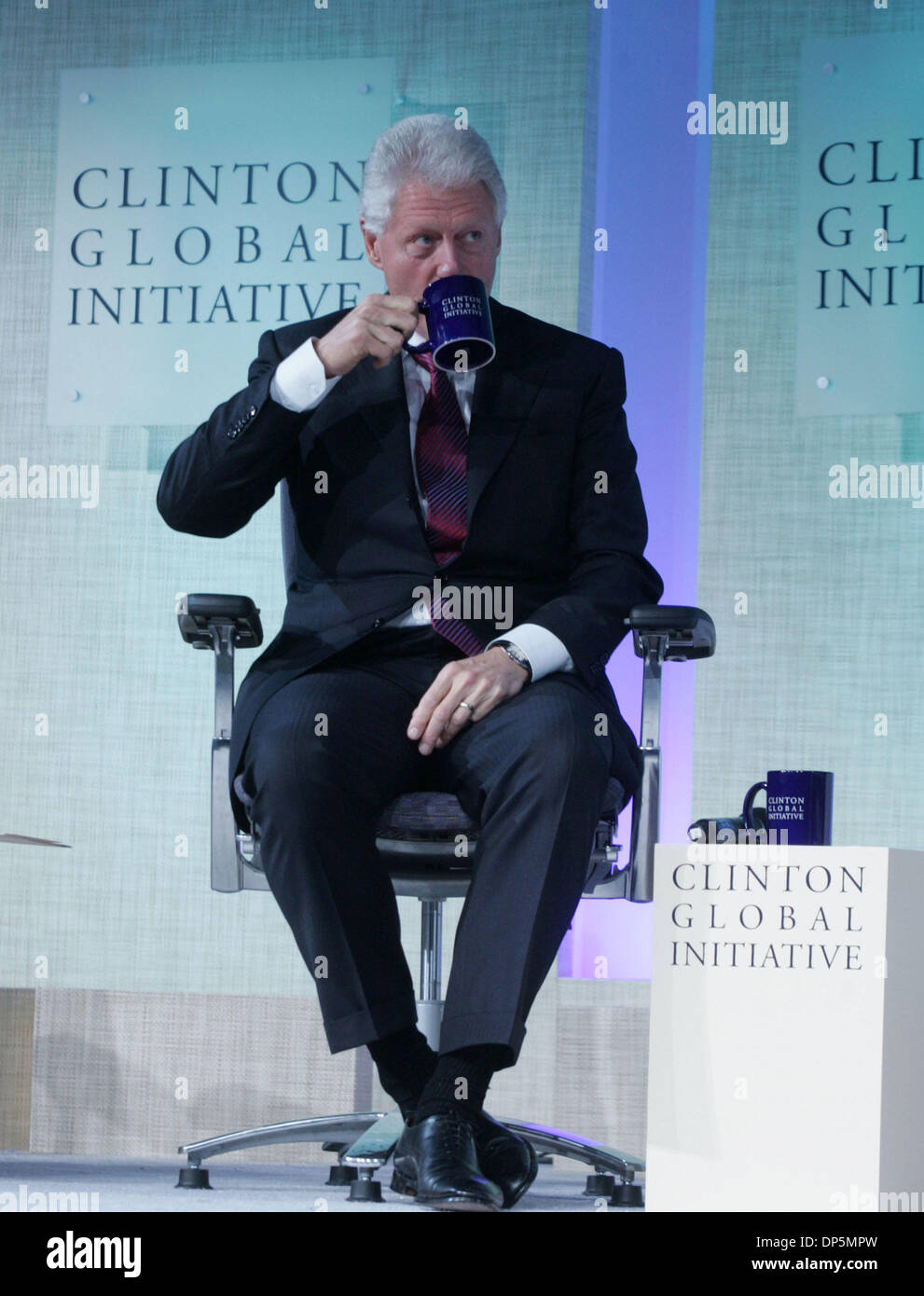Sep 20, 2006; New York, NY, USA; 42nd President of the United States BILL CLINTON at the Clinton Global Initiative 2006 Annual Meeting held at the New York Sheraton Hotel Mandatory Credit: Photo by Nancy Kaszerman/ZUMA Press. (©) Copyright 2006 by Nancy Kaszerman Stock Photo