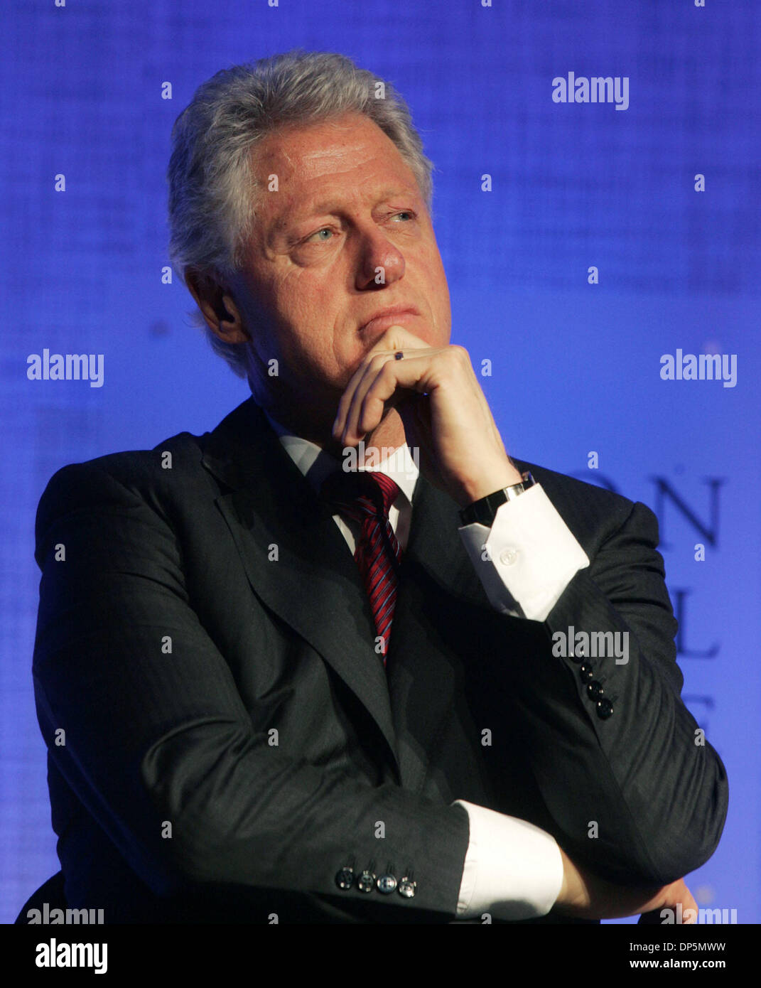 Sep 20, 2006; New York, NY, USA; 42nd President of the United States