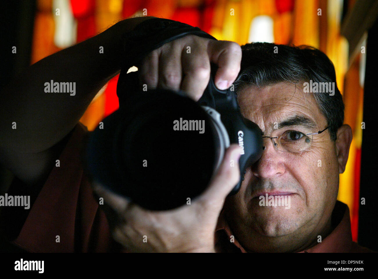 Sep 20, 2006; West Palm Beach, FL, USA; Longtime photographer Mike