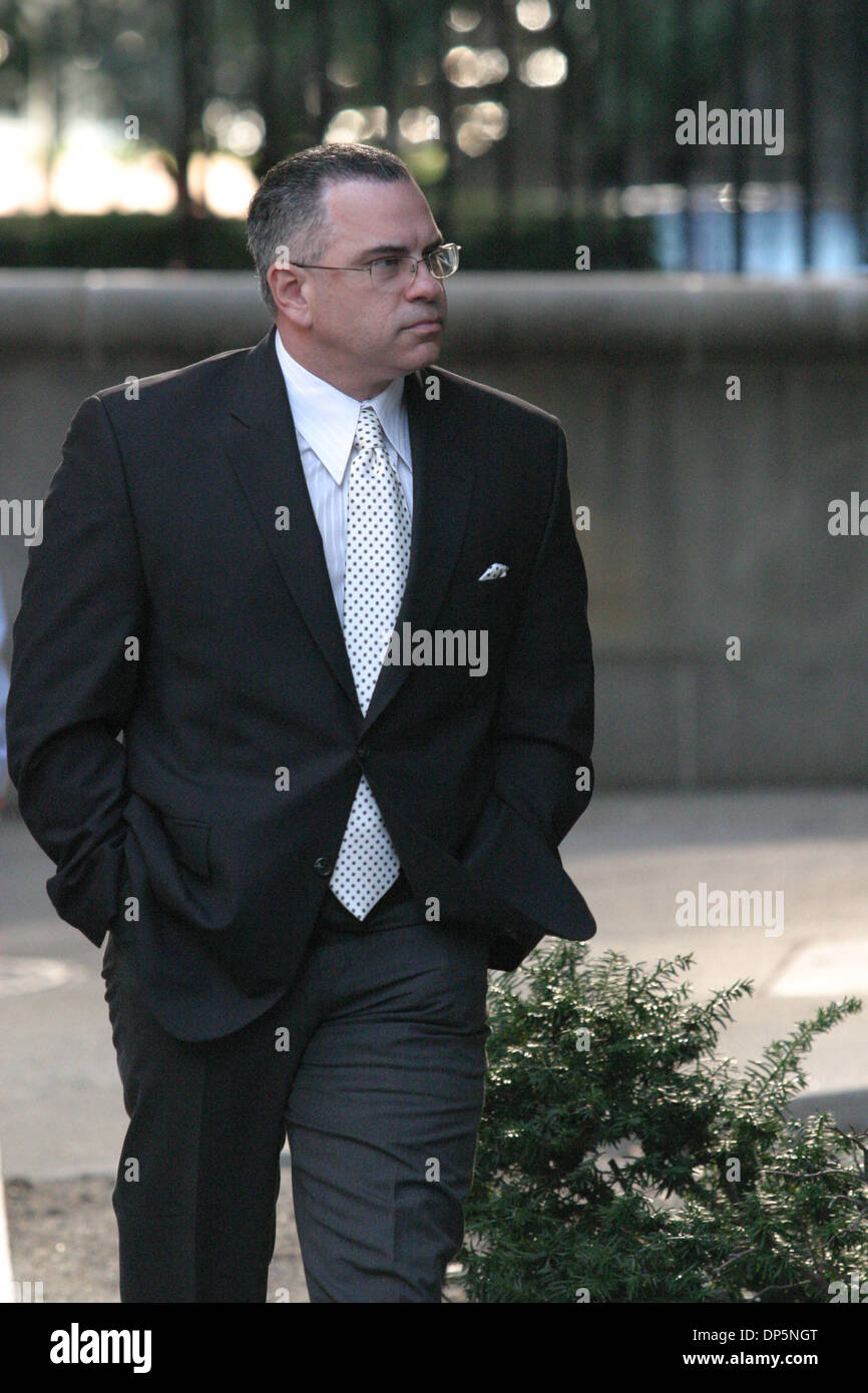 Sep 20, 2006; Manhattan, NY, USA; JOHN 'JUNIOR' GOTTI arriving at Manhattan Federal court where the jury is deliberating his alleged racketeering trial. Mandatory Credit: Photo by Mariela Lombard/ZUMA Press. (©) Copyright 2006 by Mariela Lombard Stock Photo