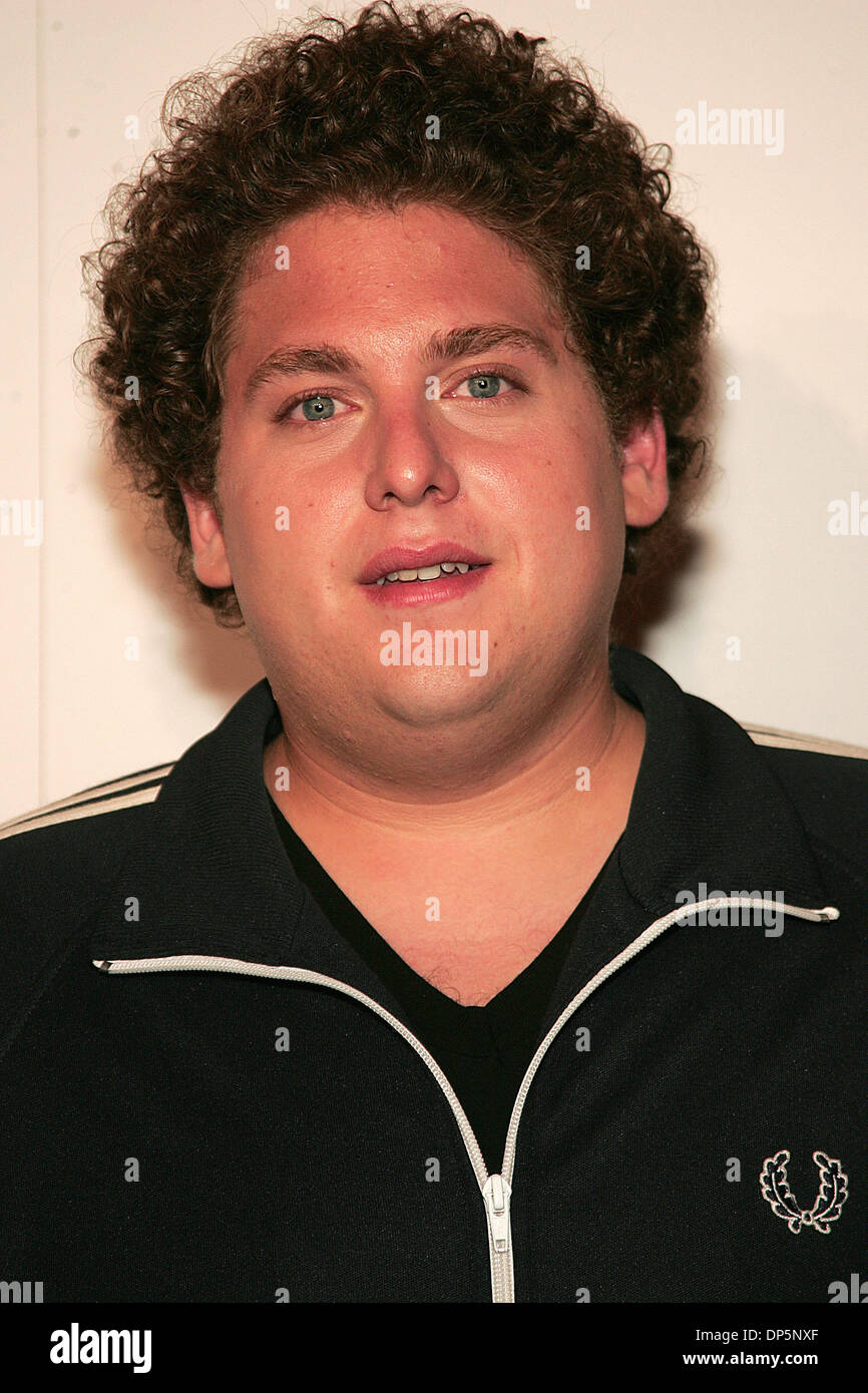 Sep 20, 2006; West Hollywood, CA, USA; Actor JONAH HILL arriving at the  Celebration Party for the Teen Vogue Young Hollywood Issue held at the  Sunset Tower Hotel in West Hollywood, CA.