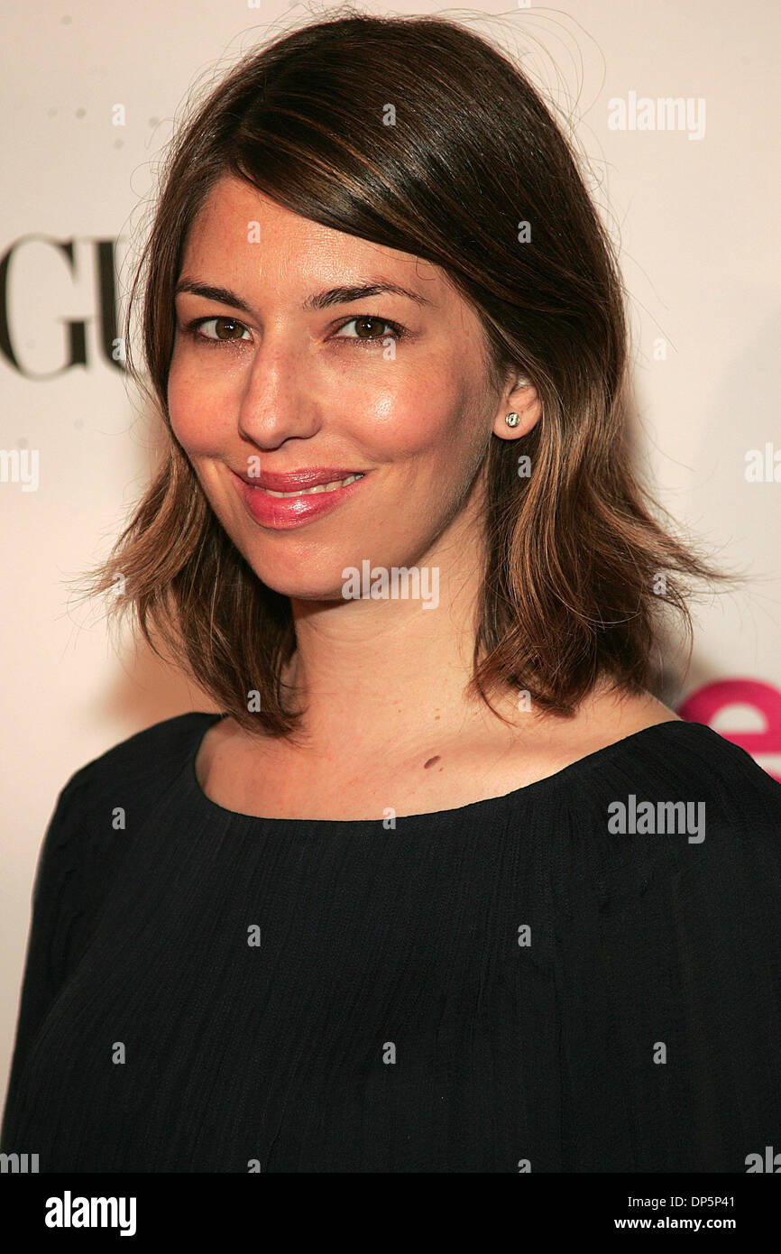 Sep 20, 2006; West Hollywood, CA, USA; Director SOFIA COPPOLA arriving at  the Celebration Party for the Teen Vogue Young Hollywood Issue held at the  Sunset Tower Hotel in West Hollywood, CA.